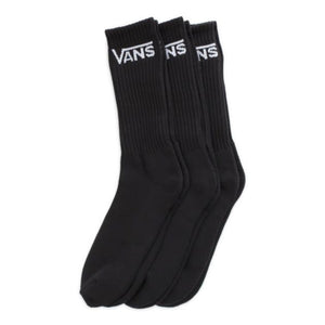 Vans Classic Crew Socks 3 Pack - Black