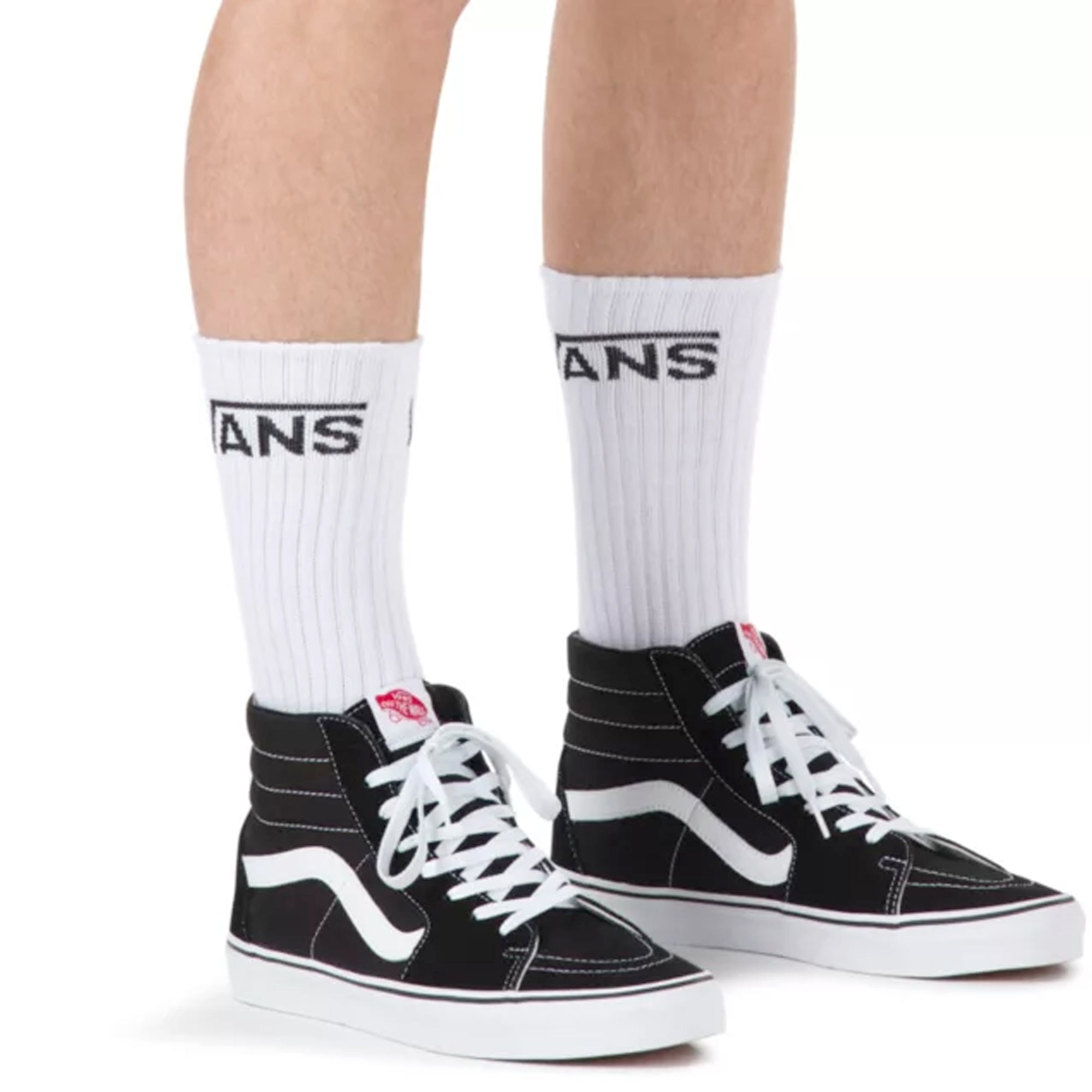 Vans Classic Crew Socks 3 Pack - White