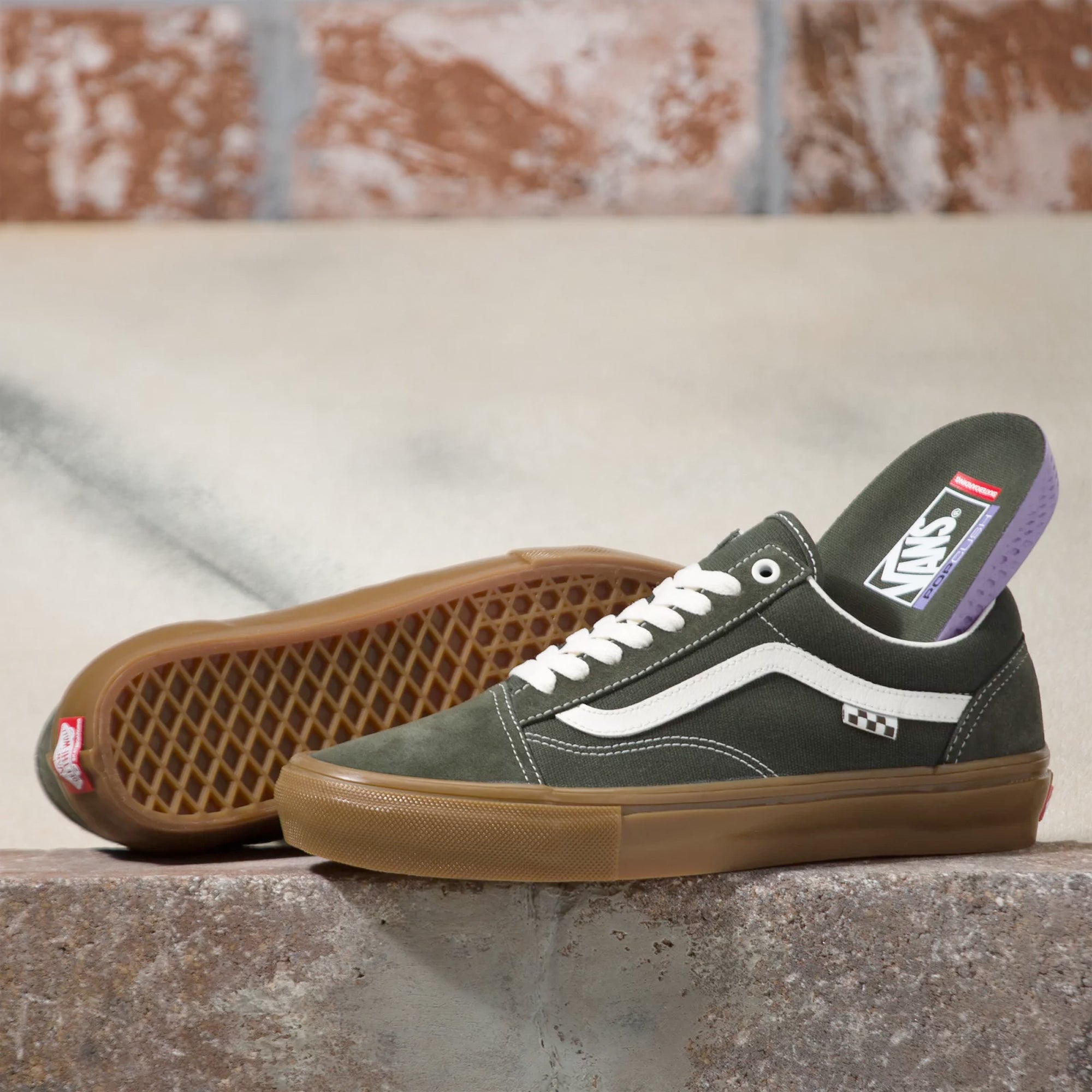 Vans Old Skool Men's Shoes - Forest Night