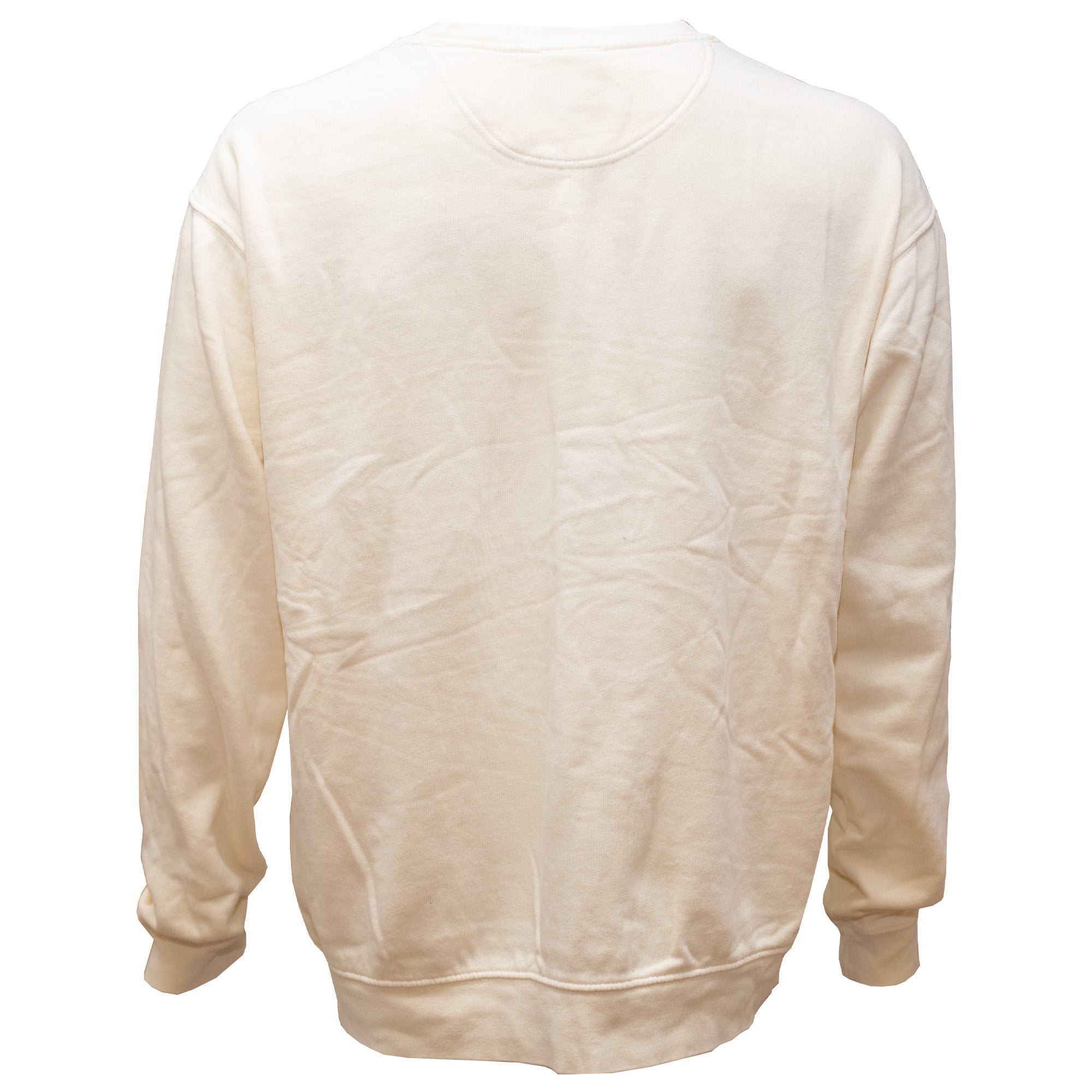 Surf Station Varsity Crewneck Men's L/S Sweater - Ivory