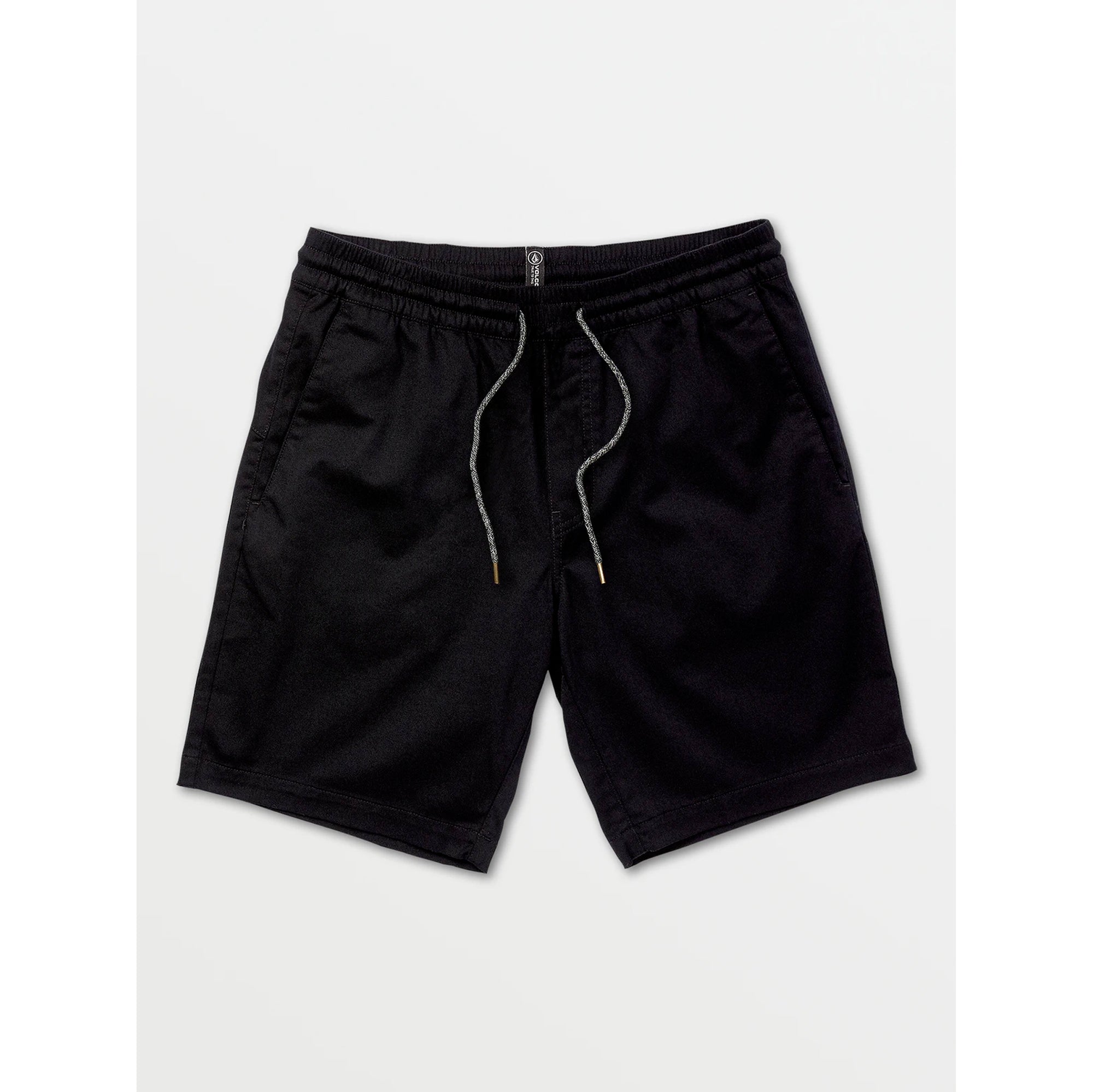 Volcom Frickin Elastic Waist 19" Men's Walkshorts - Black