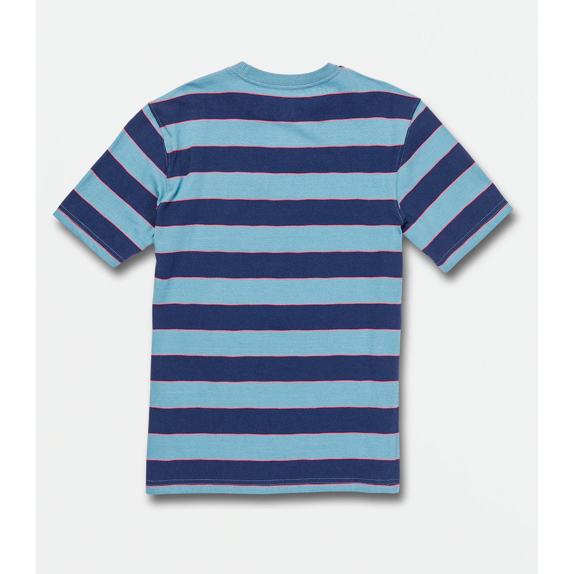 Volcom Maxer Stripe Youth Boy's Crew S/S T-Shirt