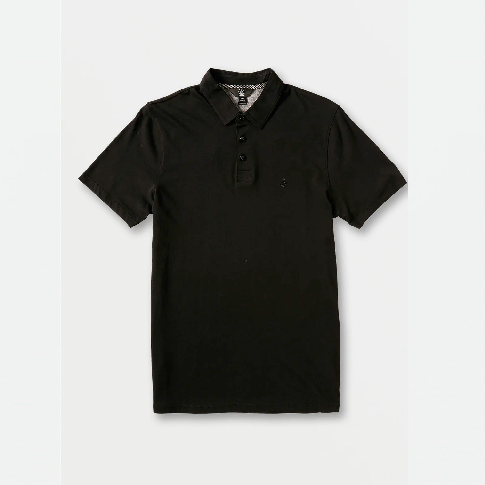 Volcom Wowzer Men's S/S Polo T-Shirt - Black