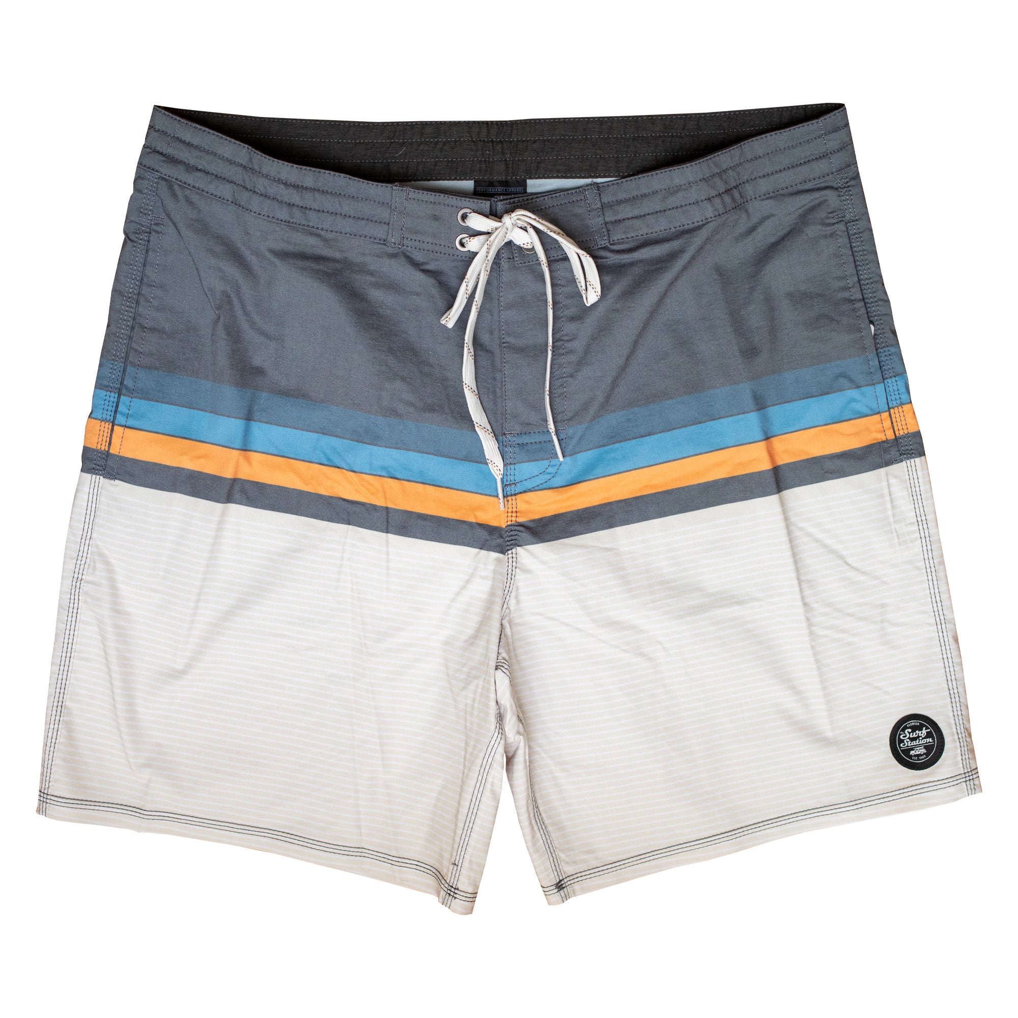 Surf Station Zonal Men's Boardshorts - White