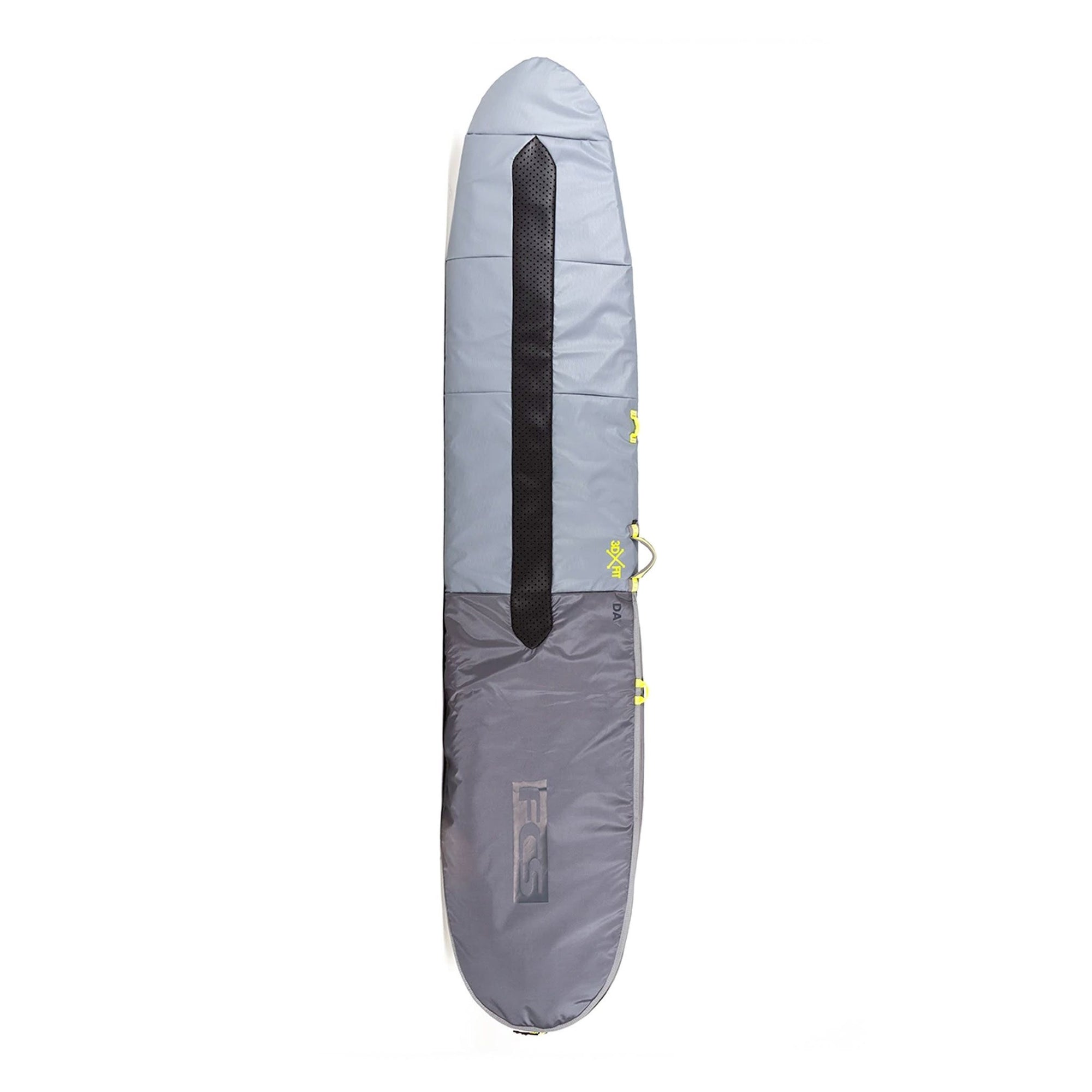 FCS 3DxFit Day Longboard Surfboard Bag - Cool Grey