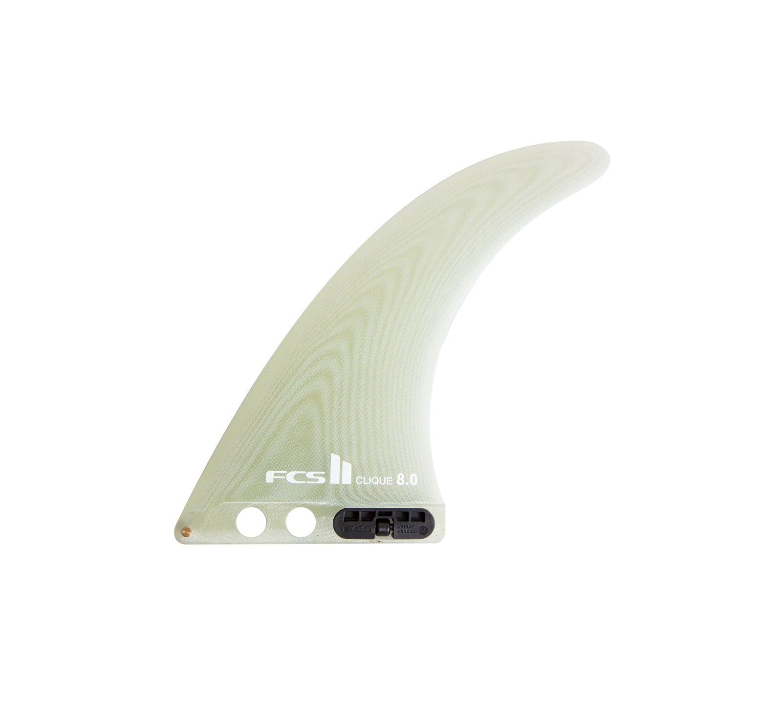 FCS II Clique PG 7' Longboard Fin - Clear