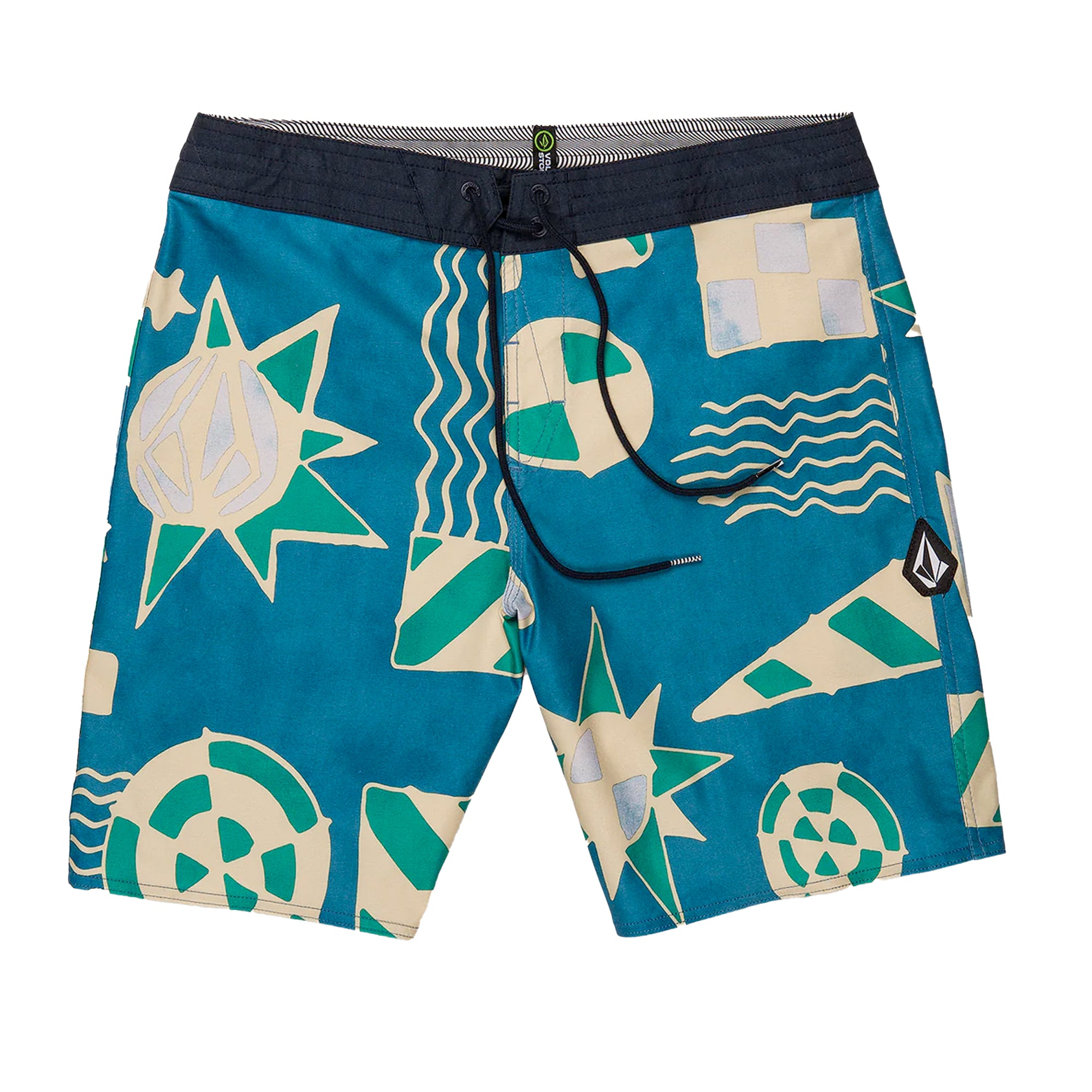 Volcom Geo Stoney 19" Men's Boardshorts - Indigo