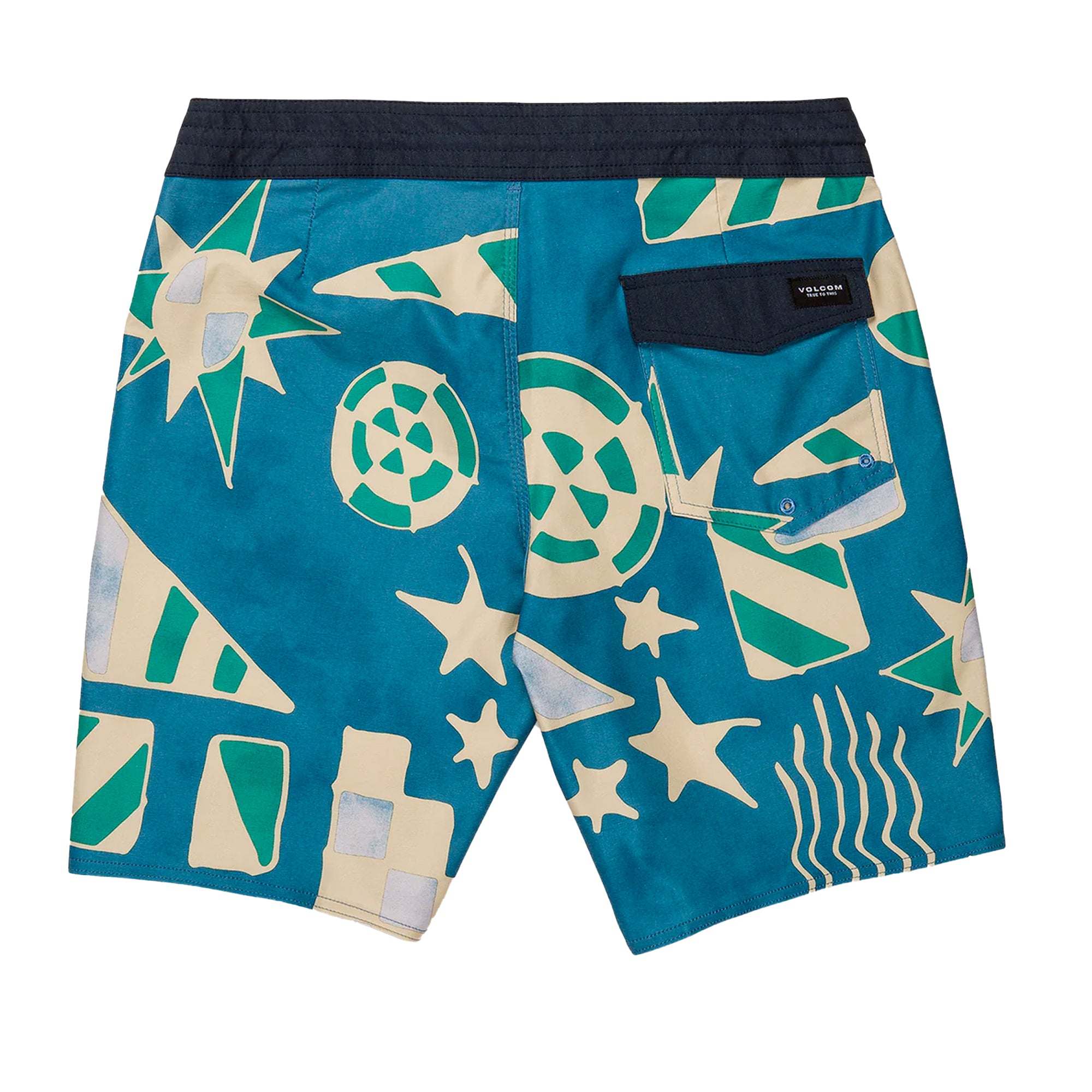 Volcom Geo Stoney 19" Men's Boardshorts - Indigo