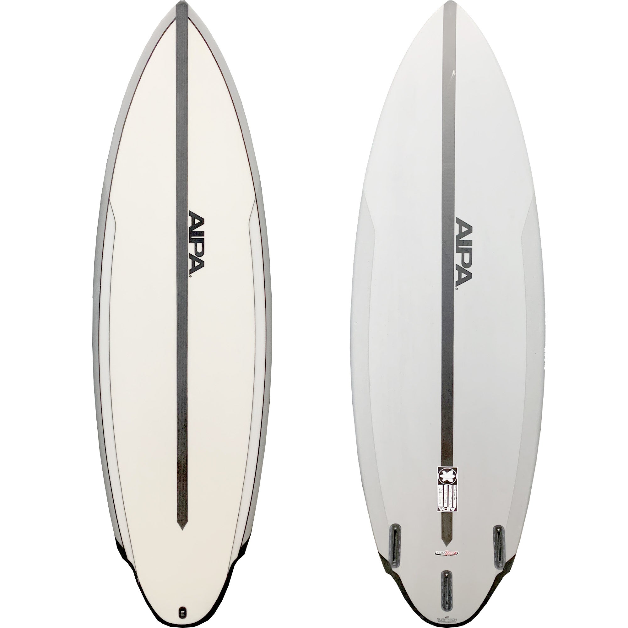 Aipa The Dark Twinn Dual Core 5'11 Surfboard - Futures