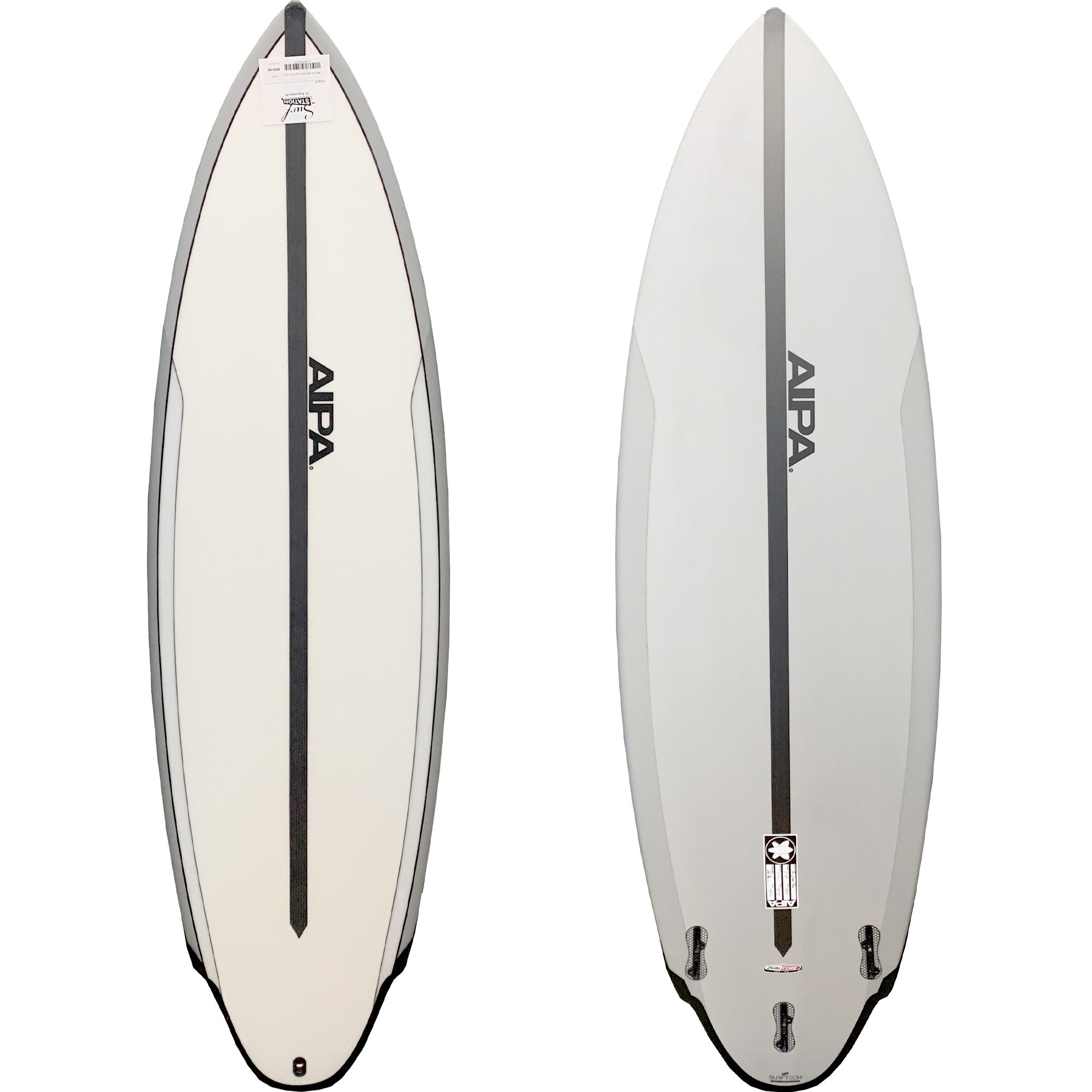 Aipa The Dark Twinn Dual Core 6'2 Surfboard - FCS II