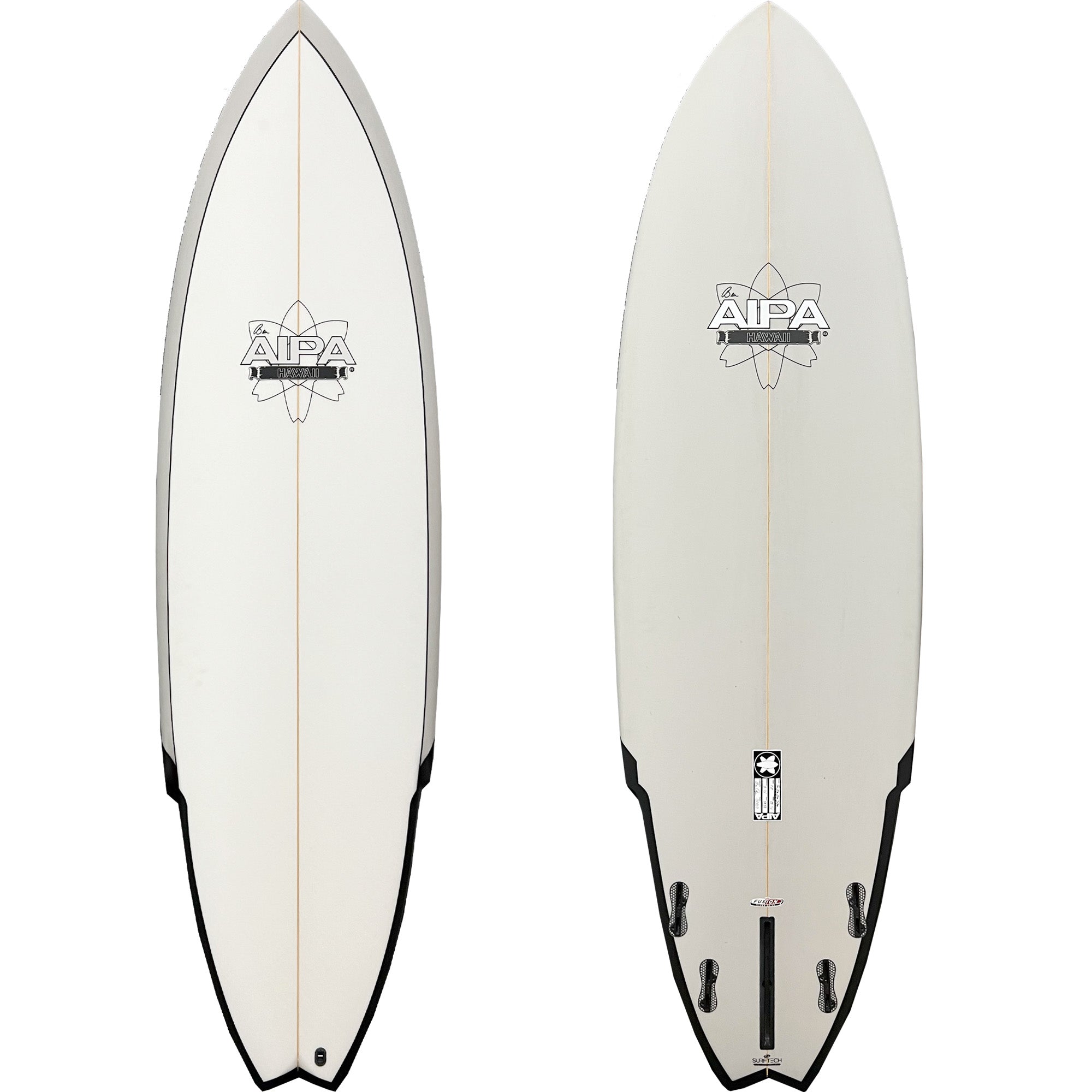 Aipa Big Boy Sting Fusion HD 7'4 Surfboard - FCS II