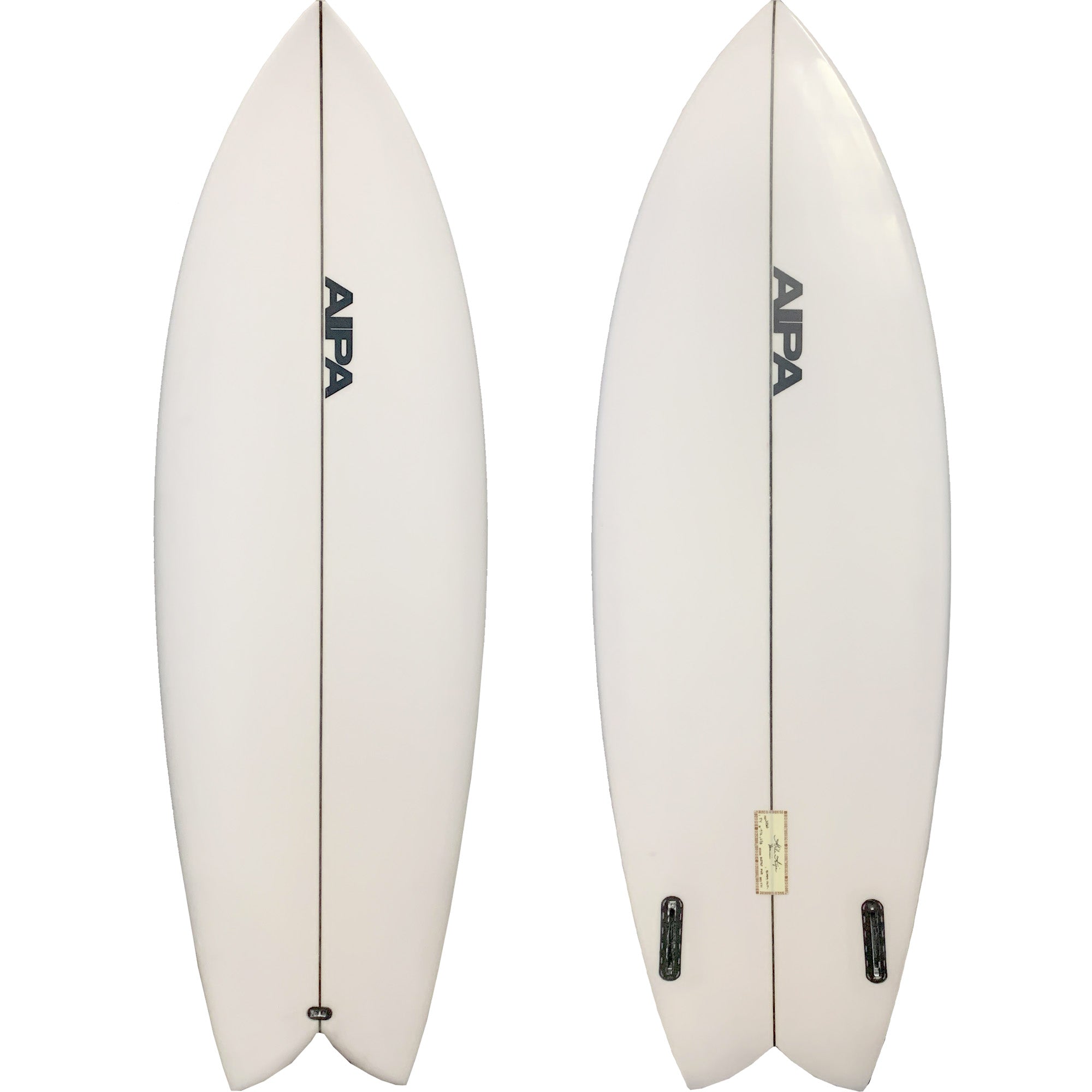 Aipa Retro Fish 5'4 Surfboard - Futures