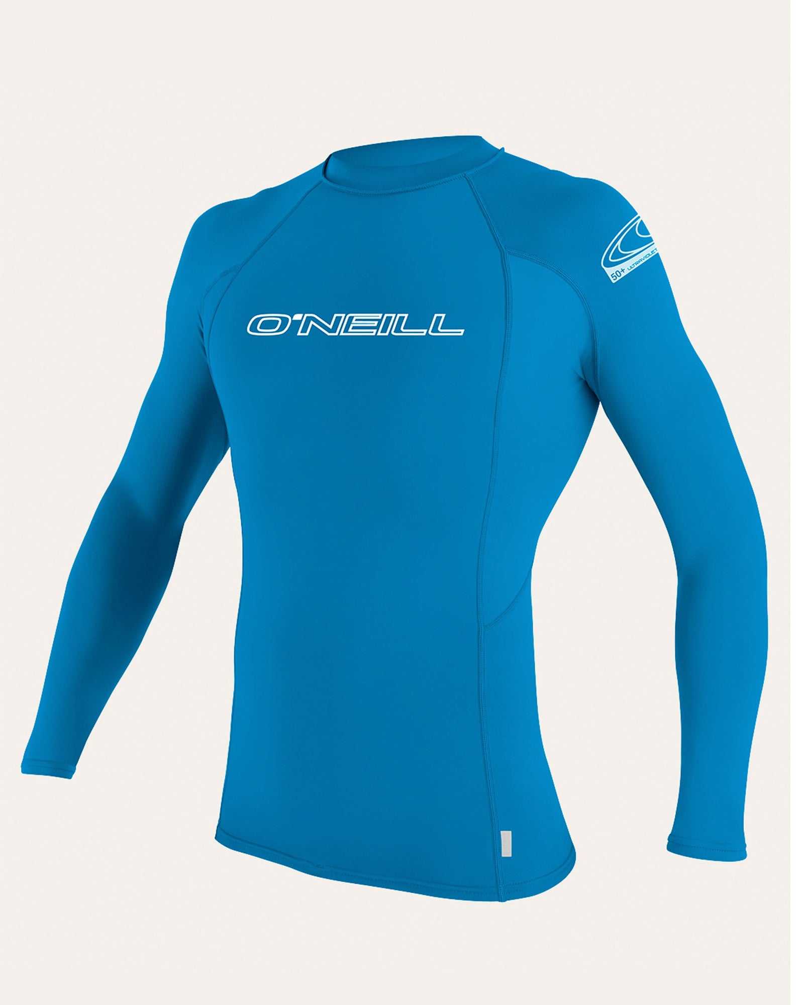 O'Neill Basic Skins Crew L/S Youth Boys Rashguard - Blue