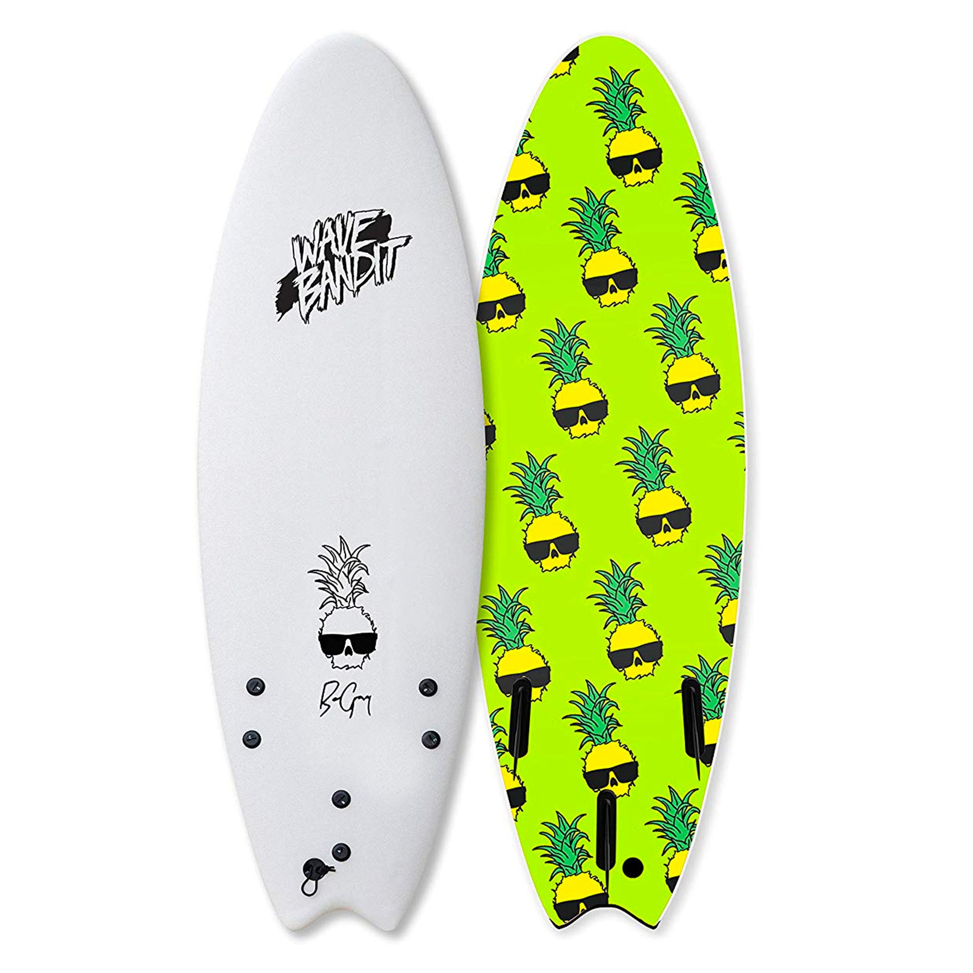 Catch Surf Ben Gravy Performer Thruster 6'0 Soft Surfboard - White