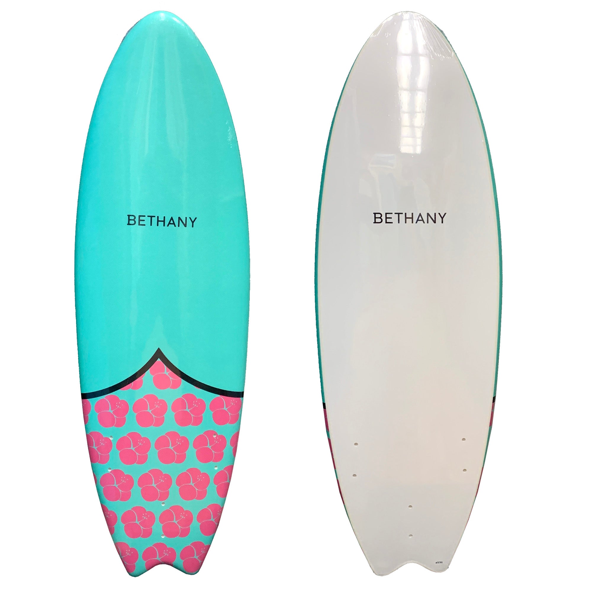 Bethany Hamilton 5'6 Soft Surfboard - Turquoise