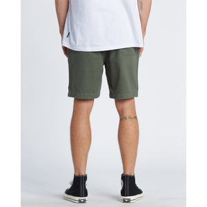 Billabong Layback Larry 17" Men's Twill Walkshorts - Pine