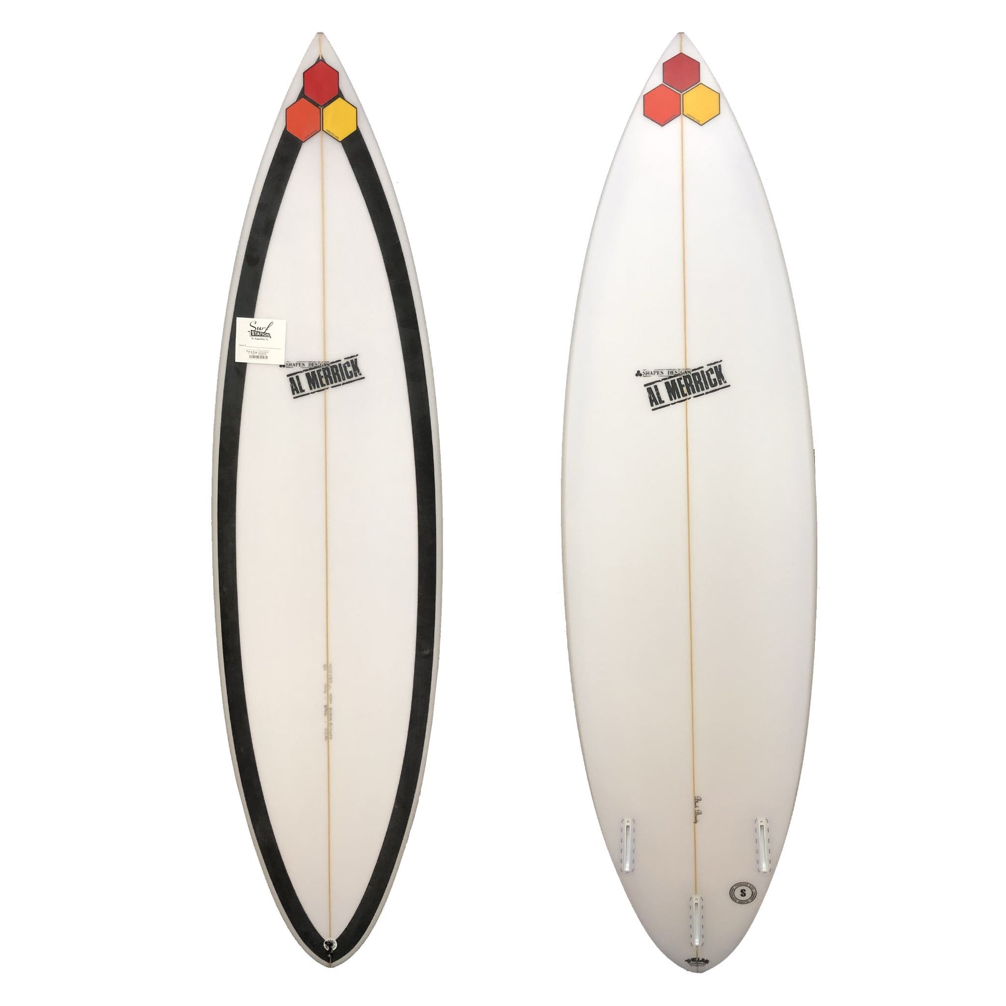 Channel Islands Black Beauty Surfboard - Futures