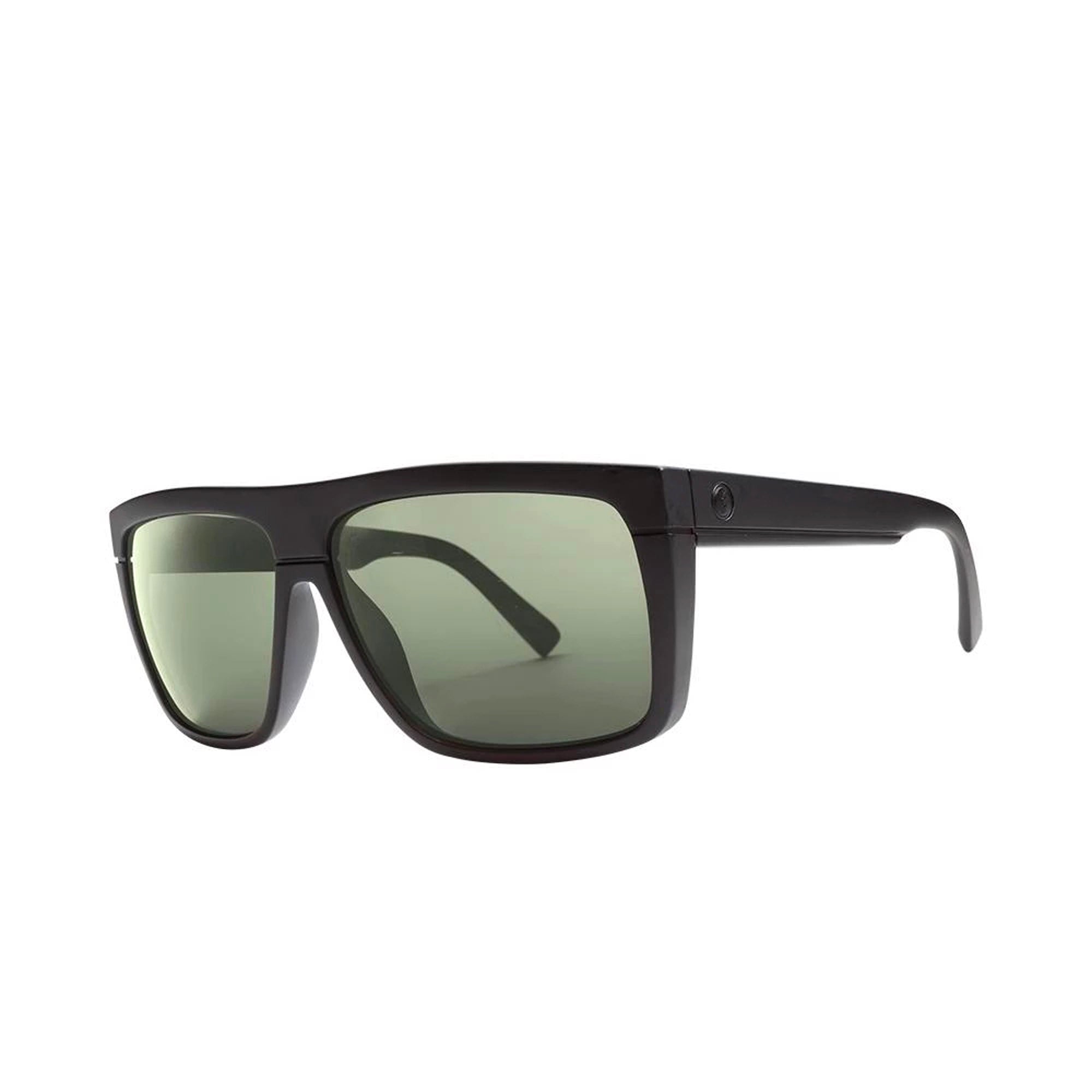 Electric Black Top Men's Sunglasses - Matte Black/Grey Polarized