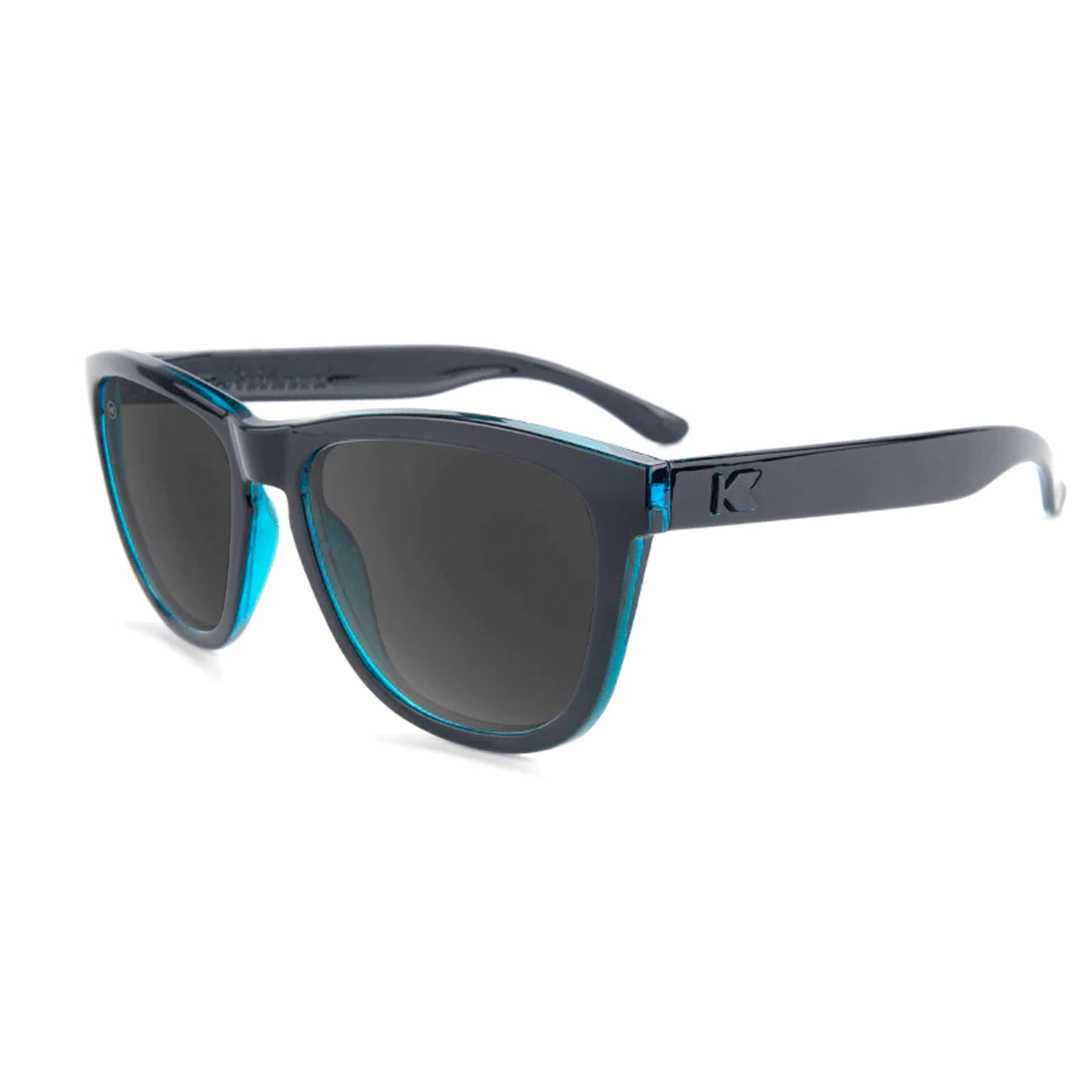 Knockaround Premiums Men's Sunglasses - Black Ocean Polarized