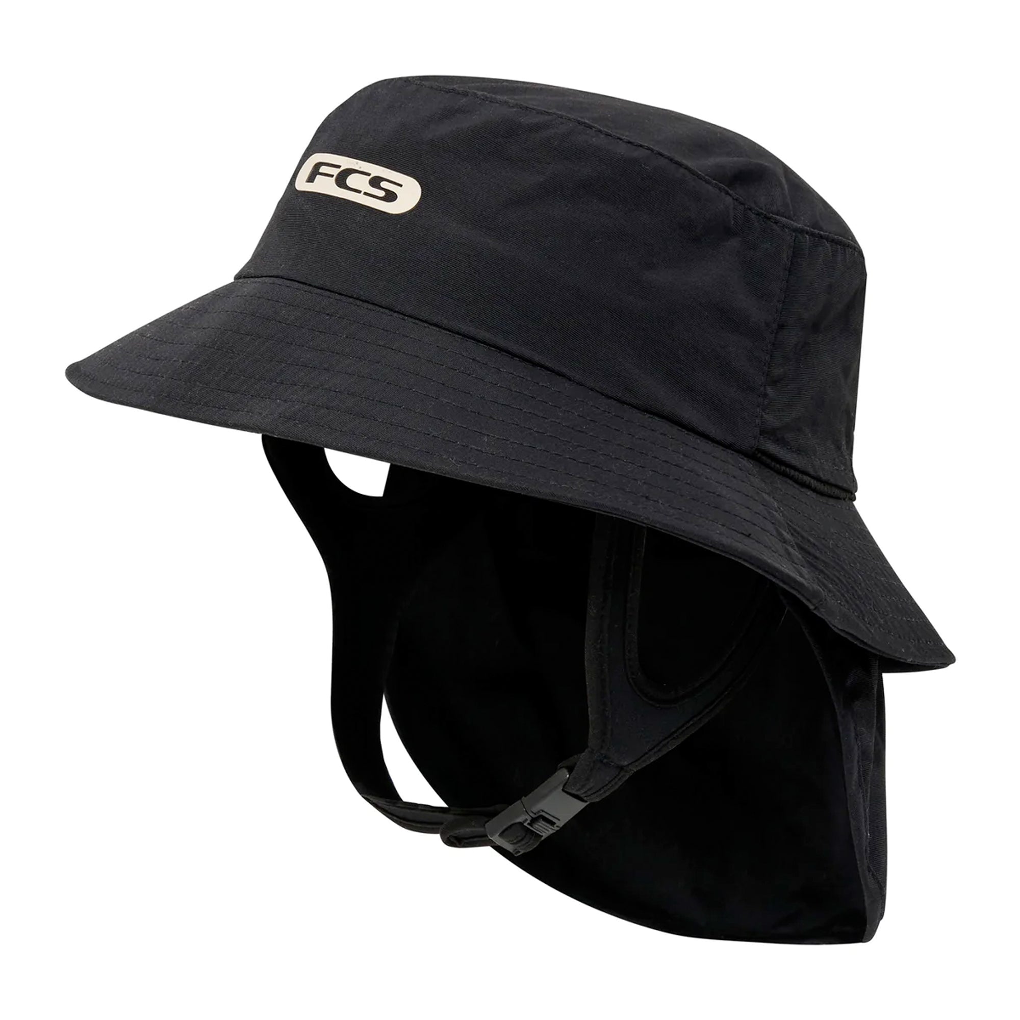 FCS Essentials Surf Bucket Hat - Black