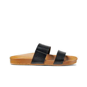 Reef Cushion Vista Women's Sandals - Black/Natural