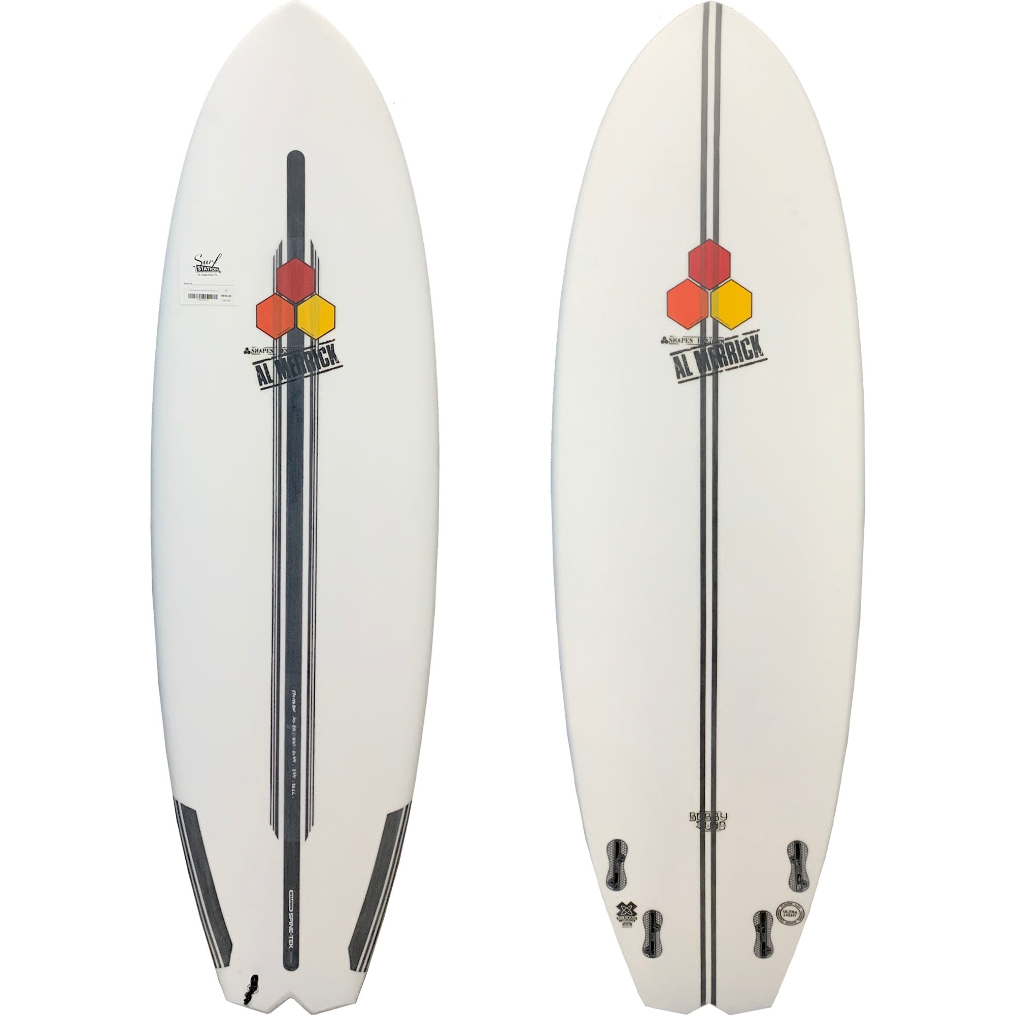 Channel Islands Bobby Quad Spine-Tek Surfboard - FCS II