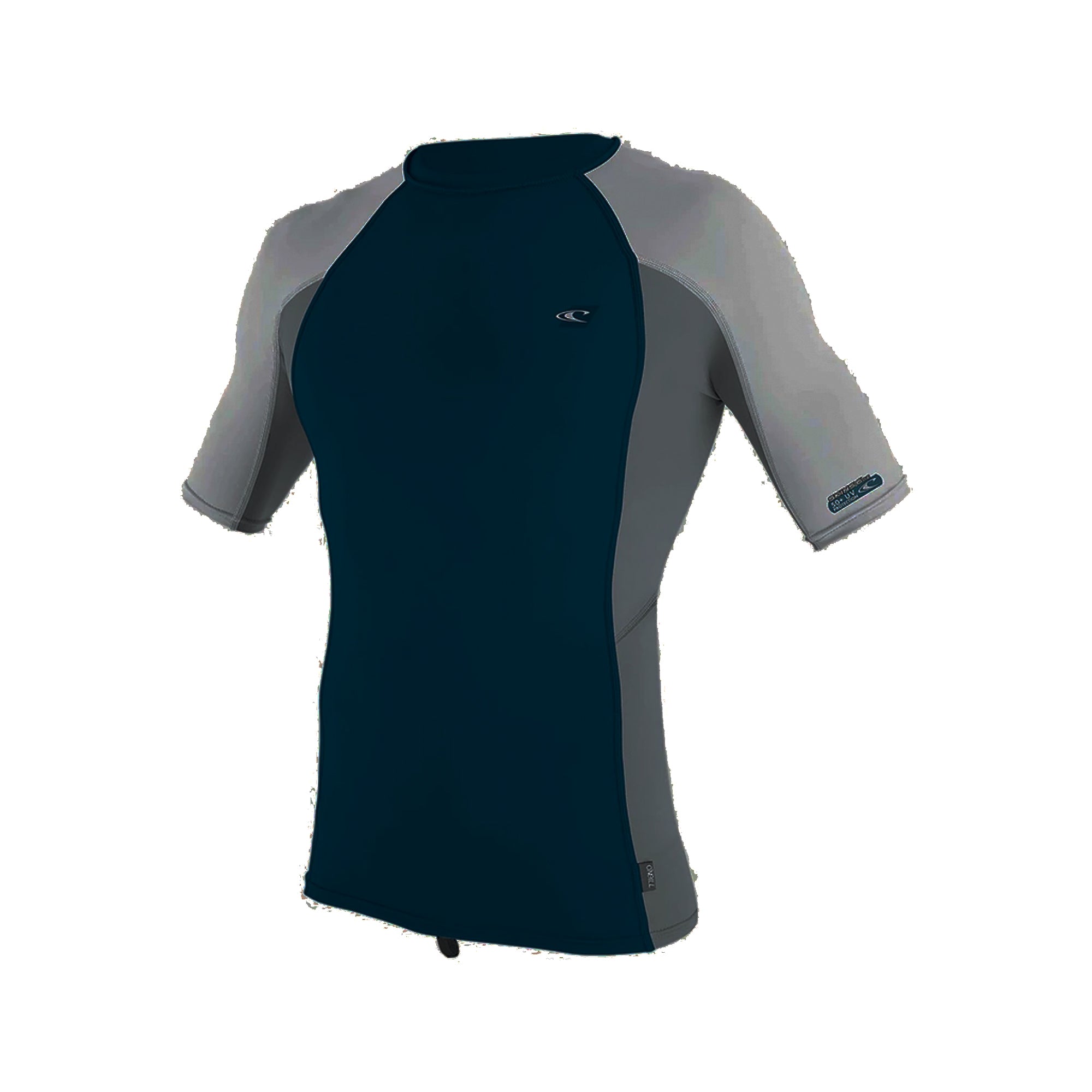 O'Neill Premium Skins Men's S/S Rashguard - Cadet Blue/Graphite