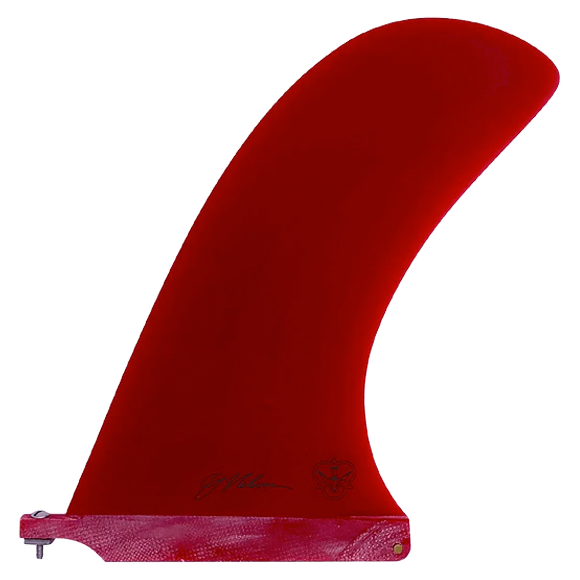 Flying Diamonds CJ Cali Pivot 10" Longboard Fin - Red