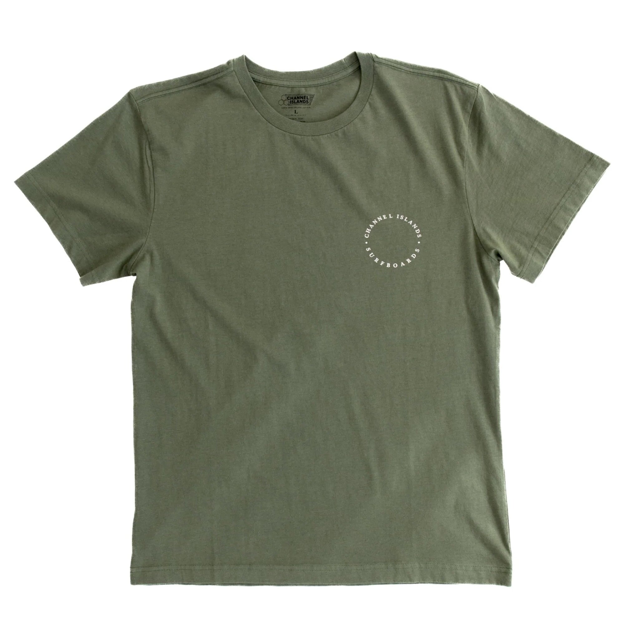 Channel Islands Hex Circle 2.0 Men's S/S T-Shirt - Green