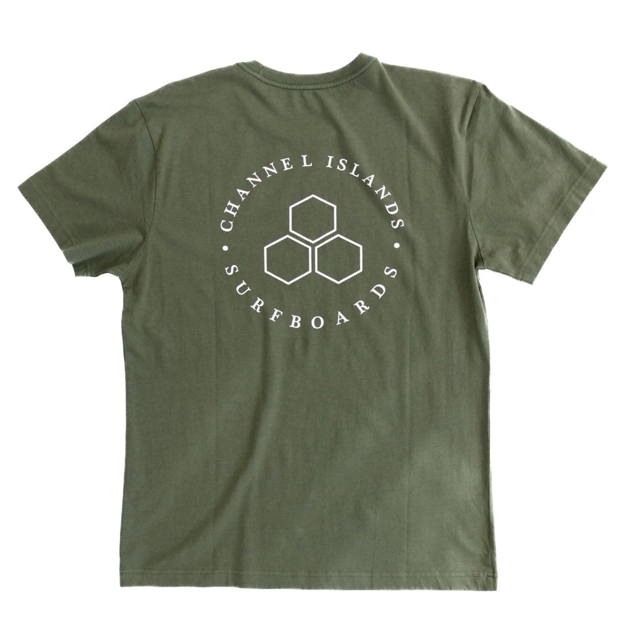 Channel Islands Hex Circle 2.0 Men's S/S T-Shirt - Green