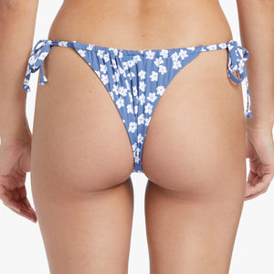 Roxy Palm Cruz Cheeky Bikini Bottoms - Bijou Blue