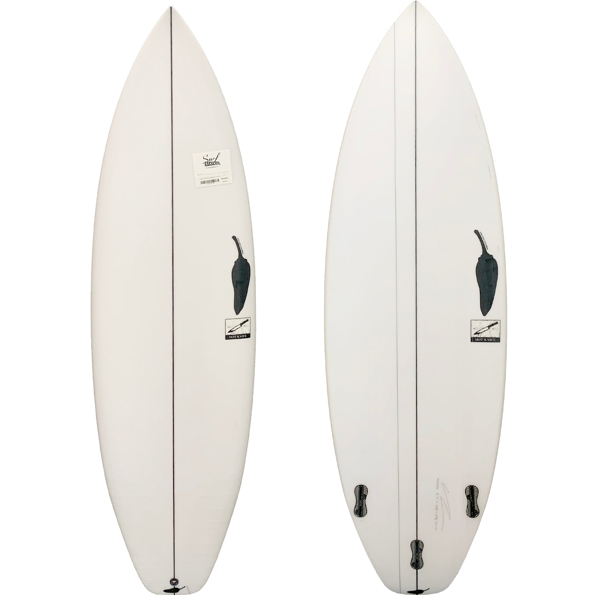 Chilli Hot Knife 6'1 Surfboard - FCS II