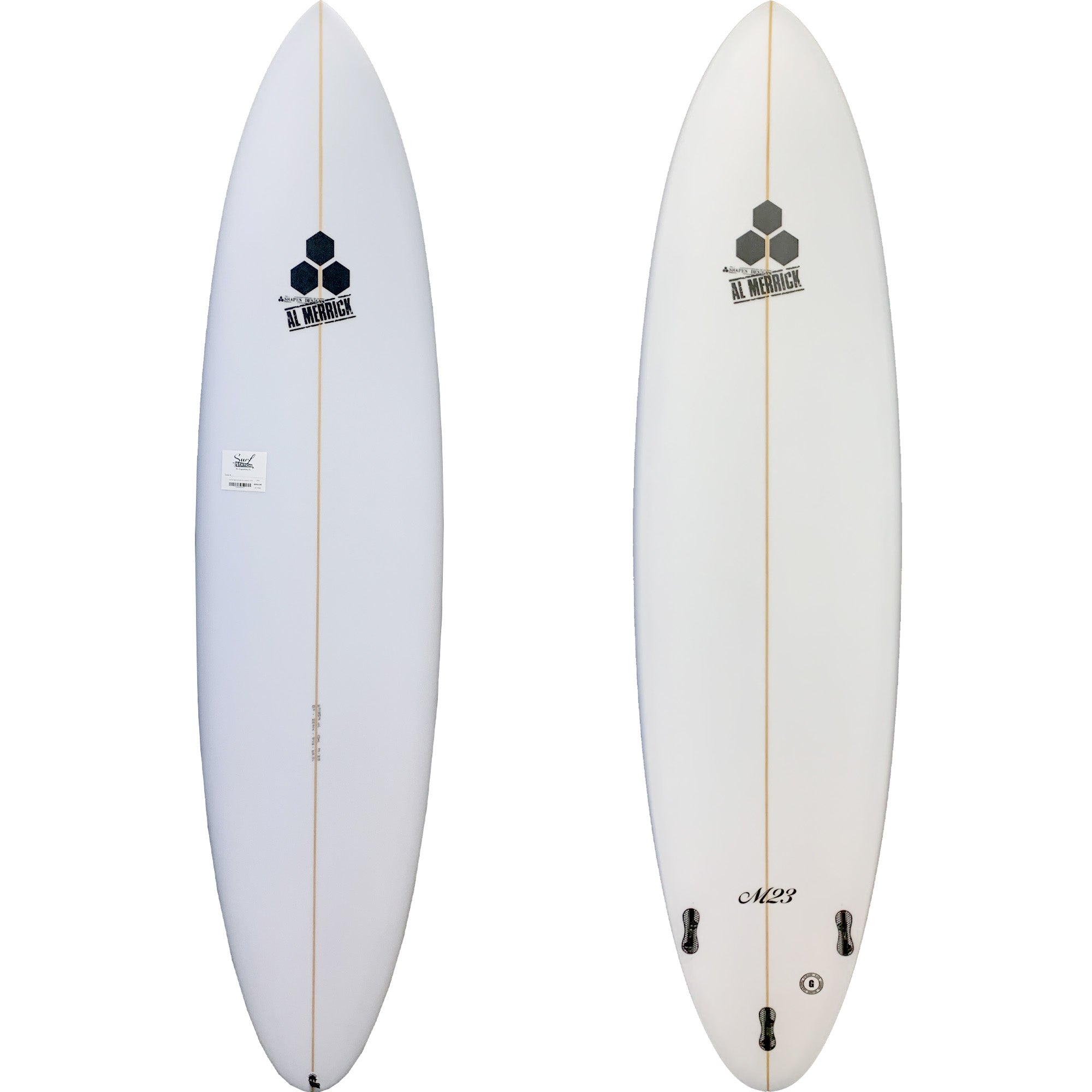 Channel Islands M23 Mini-Gun Surfboard - FCS II