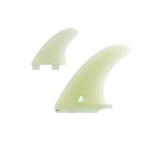 True Ames CI Mid 2 + 1 Fin Set - 6.5"/4.0"