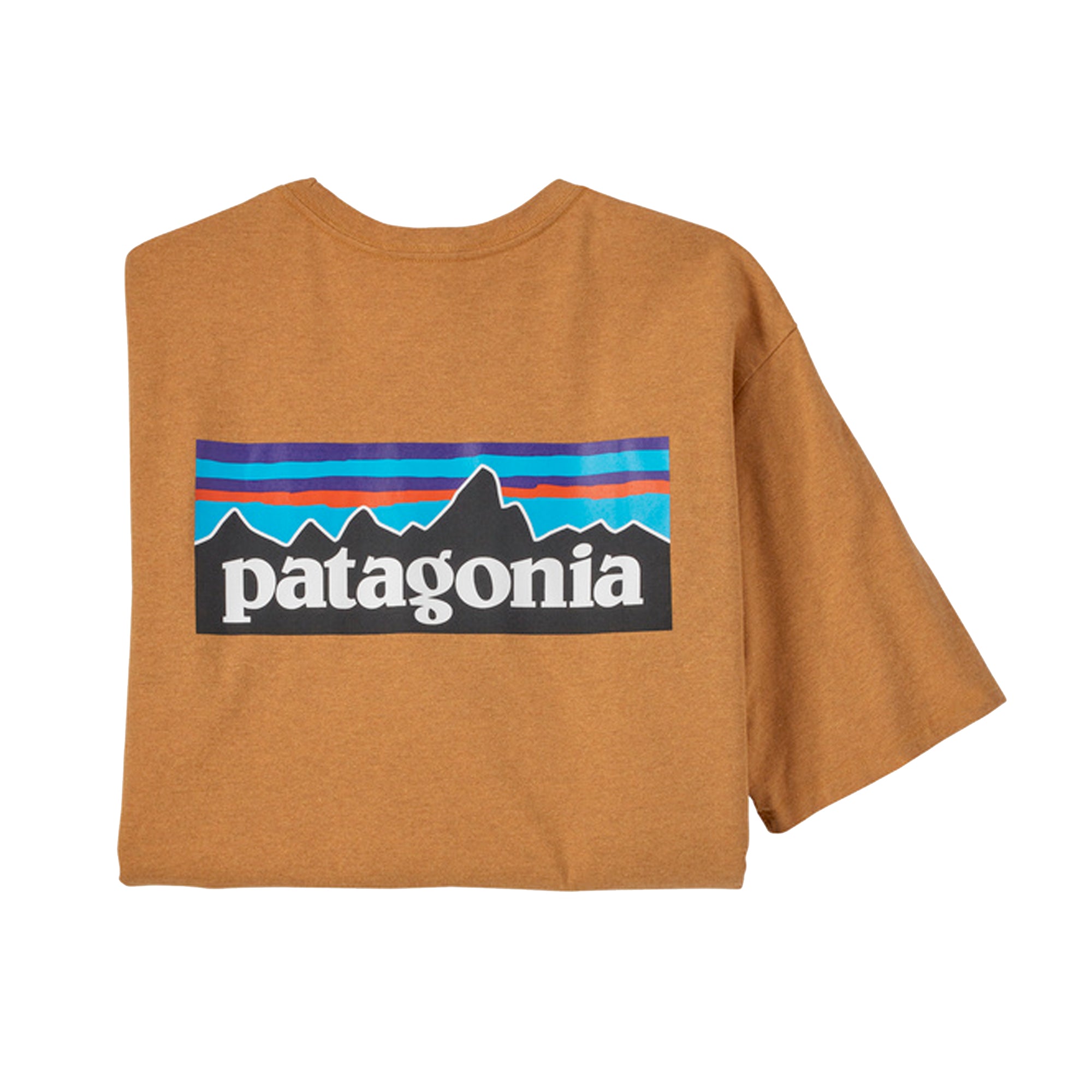 Patagonia P-6 Logo Responsibili-Tee Men's S/S T-Shirt - Orange