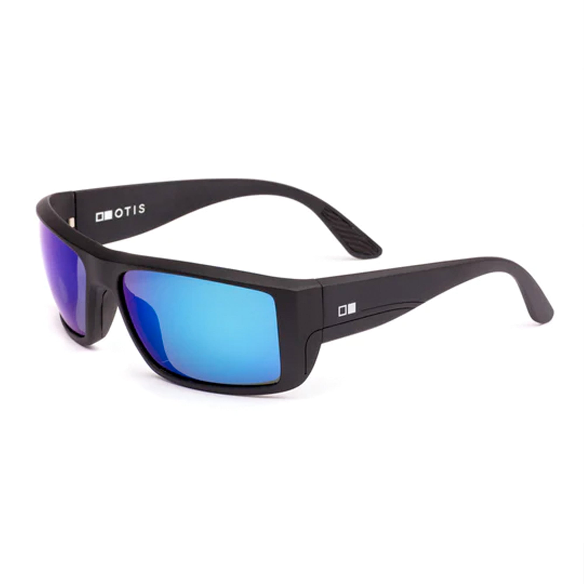 Otis Coastin Slim Men's Sunglasses - Black Woodland Matte/LIT Mirror Blue Polarized