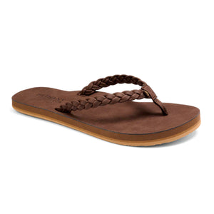 Cobian Bethany Braided Pacifica Women's Sandals - Chocolate