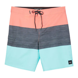 O'Neill Hyperfreak Heat Block 19" Men's Boardshorts - Coral