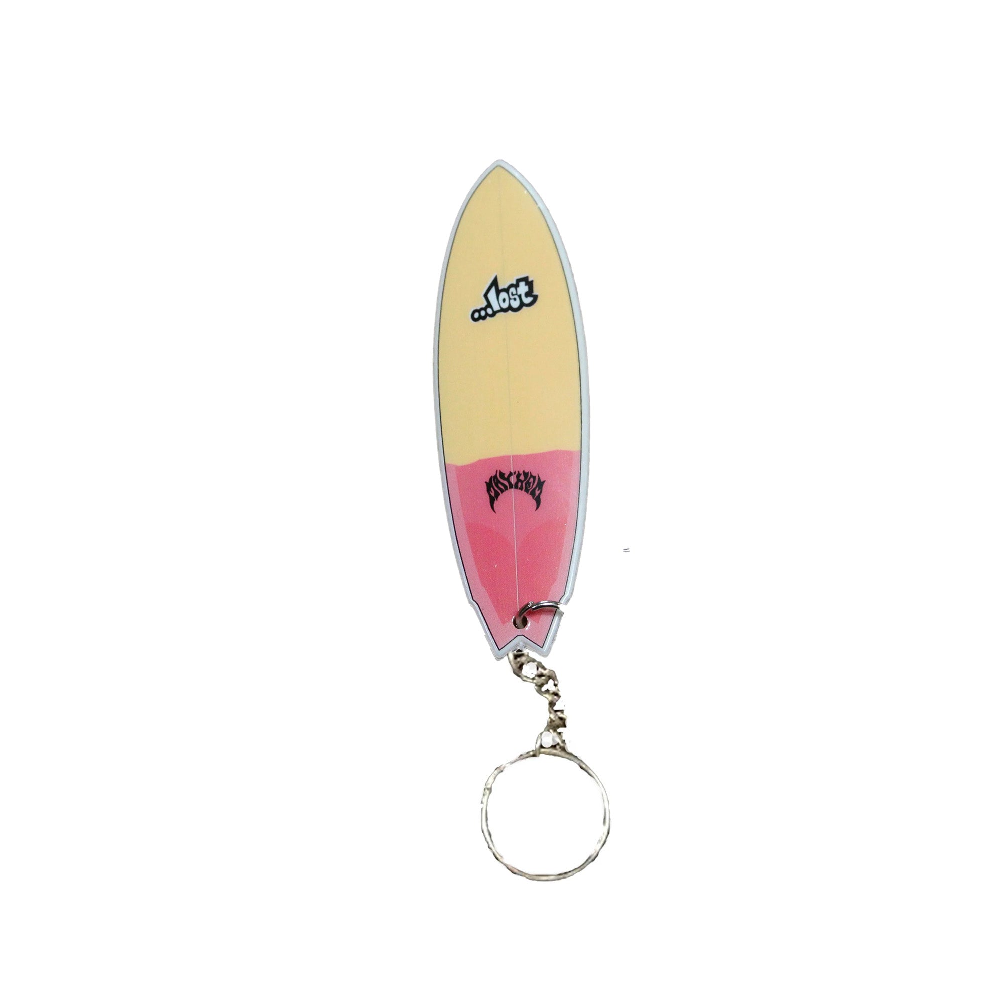 Lost Surfboard Keychain