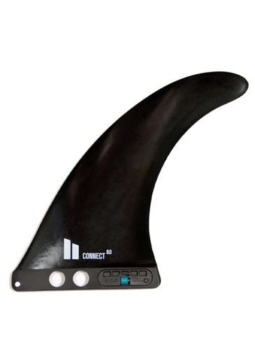 FCS II Connect Glass Flex Longboard Fin - 8"/Black