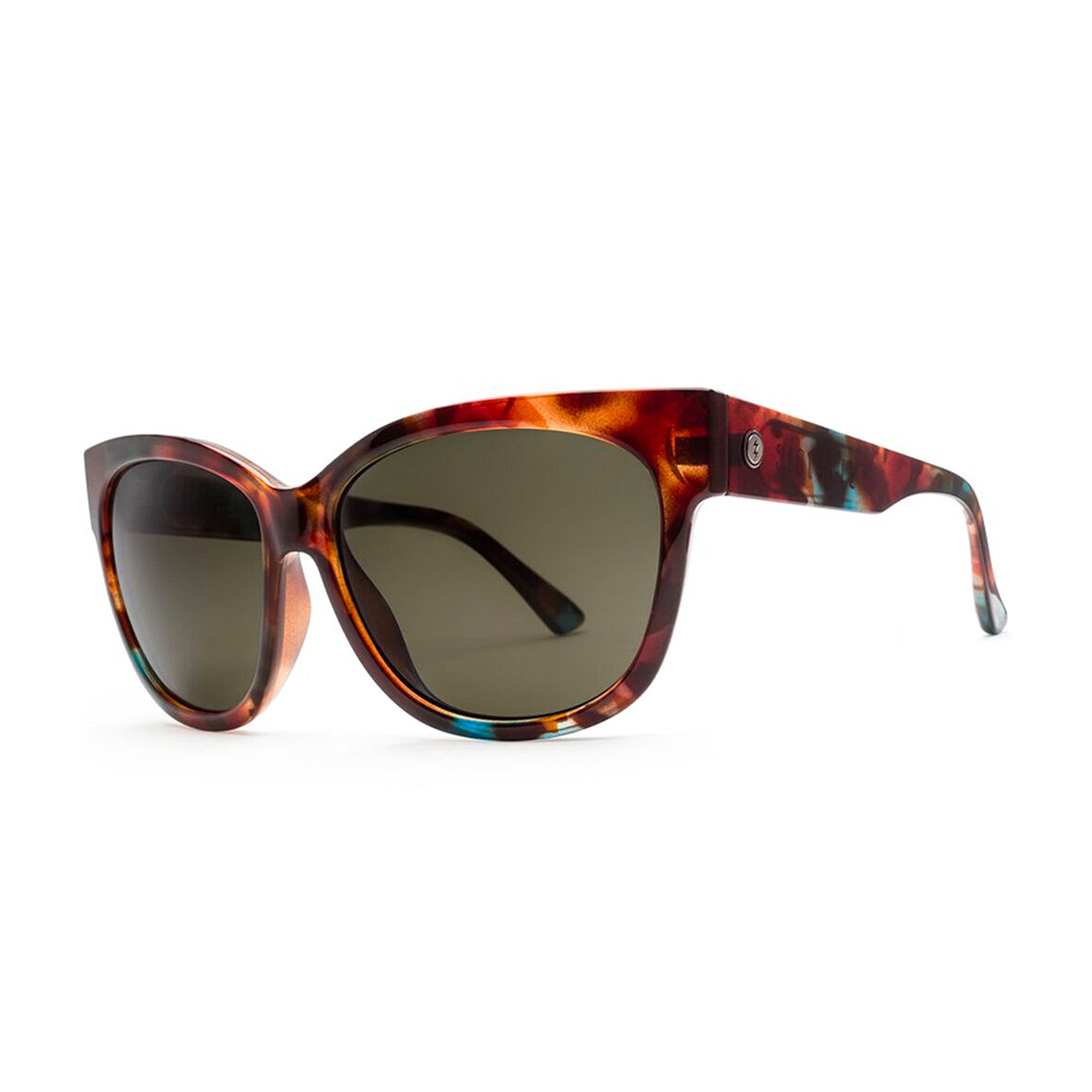 Electric Danger Cat Women's Sunglasses - Gloss Tortoise/Bronze Polarized