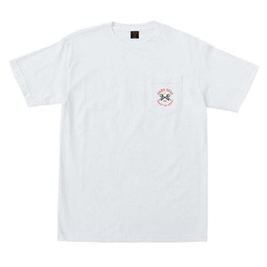 Dark Seas Dignified Basic Pocket Men's T-Shirt - White