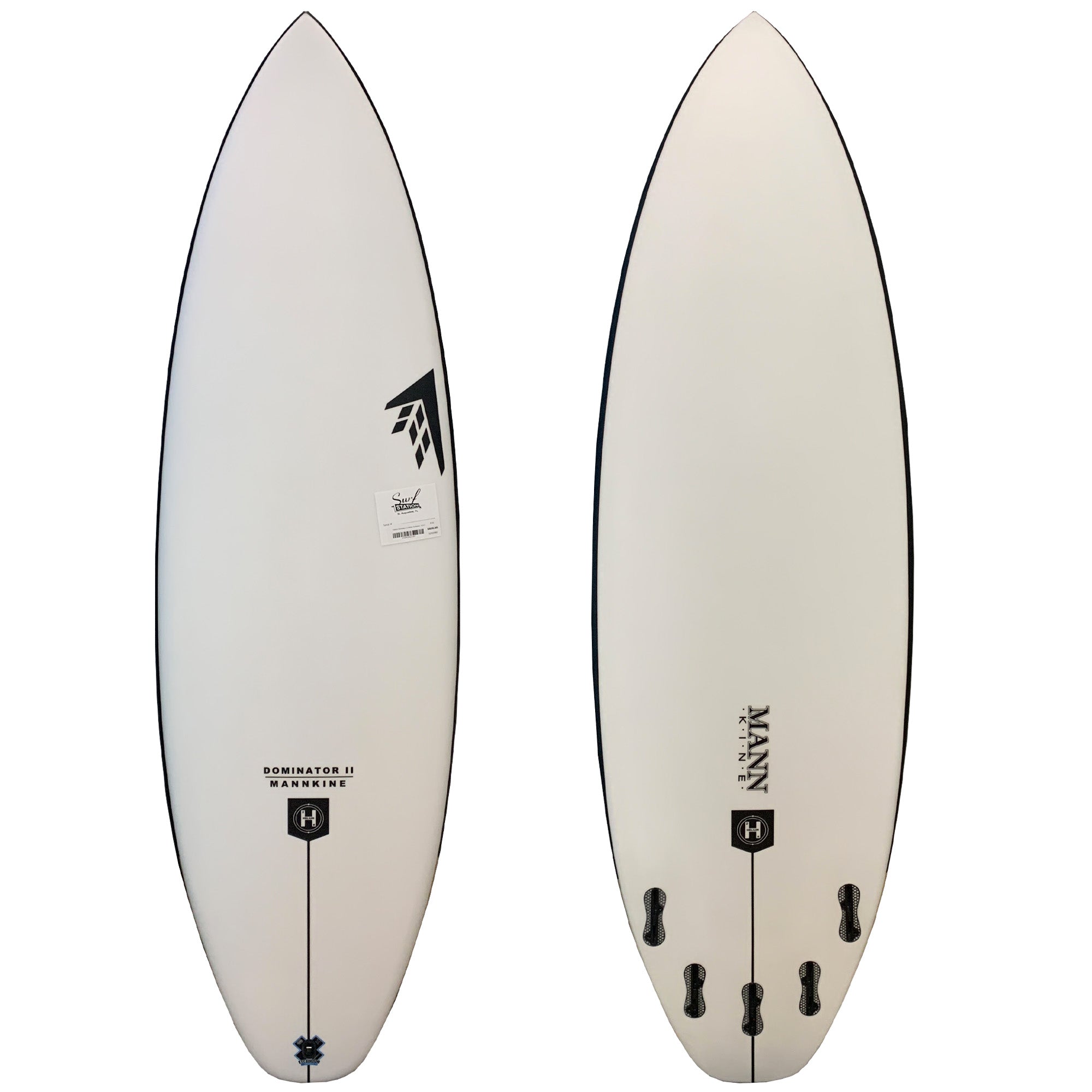 Firewire Dominator 2.0 Helium 5'4 Surfboard - FCS II