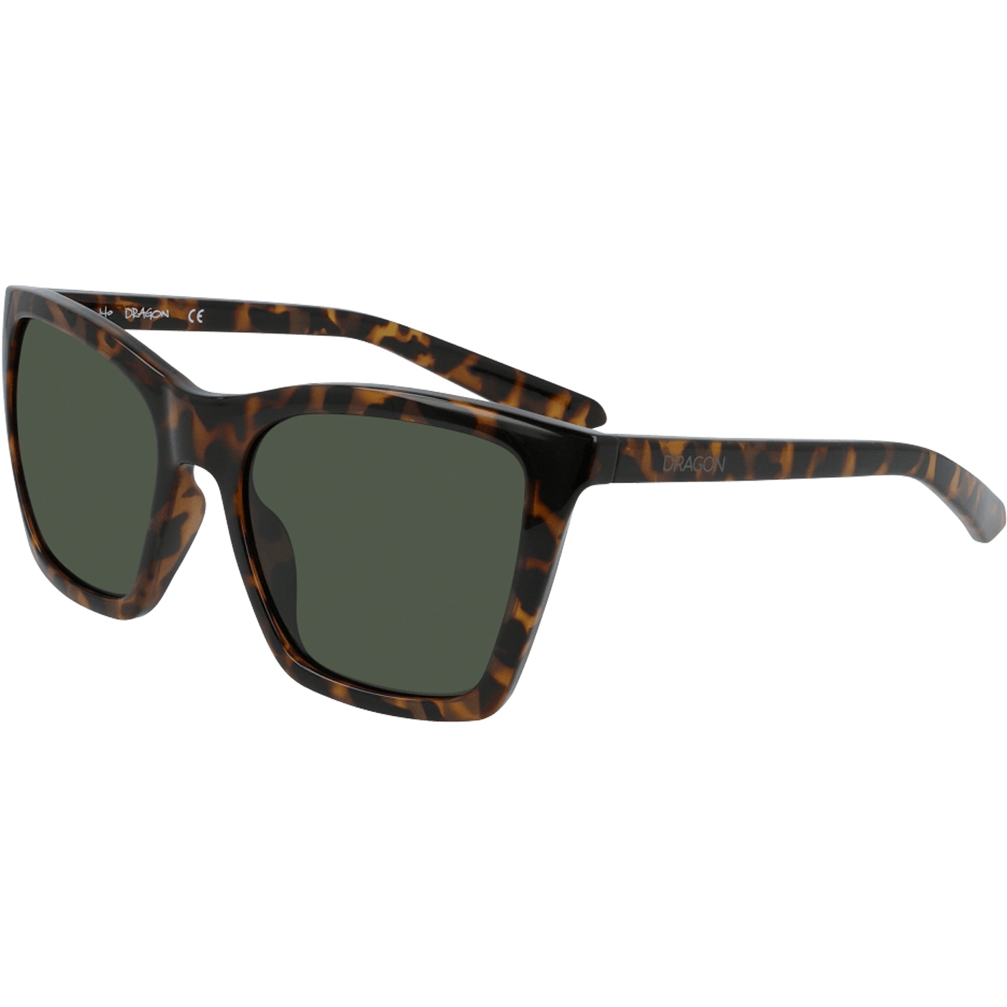 Dragon Mak Women's Sunglasses - Shiny Tortoise/G15