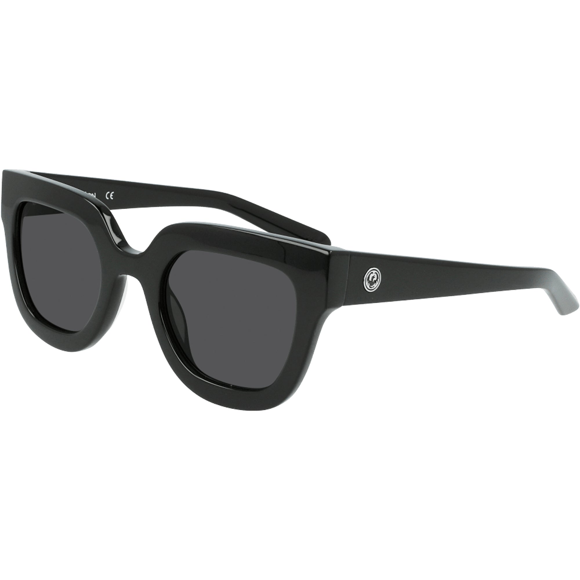 Dragon Purser LL Women's Sunglasses - Black/Lumalens Smoke