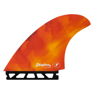 Futures X Mayhem Evil Twin 2+1 Surfboard Fins