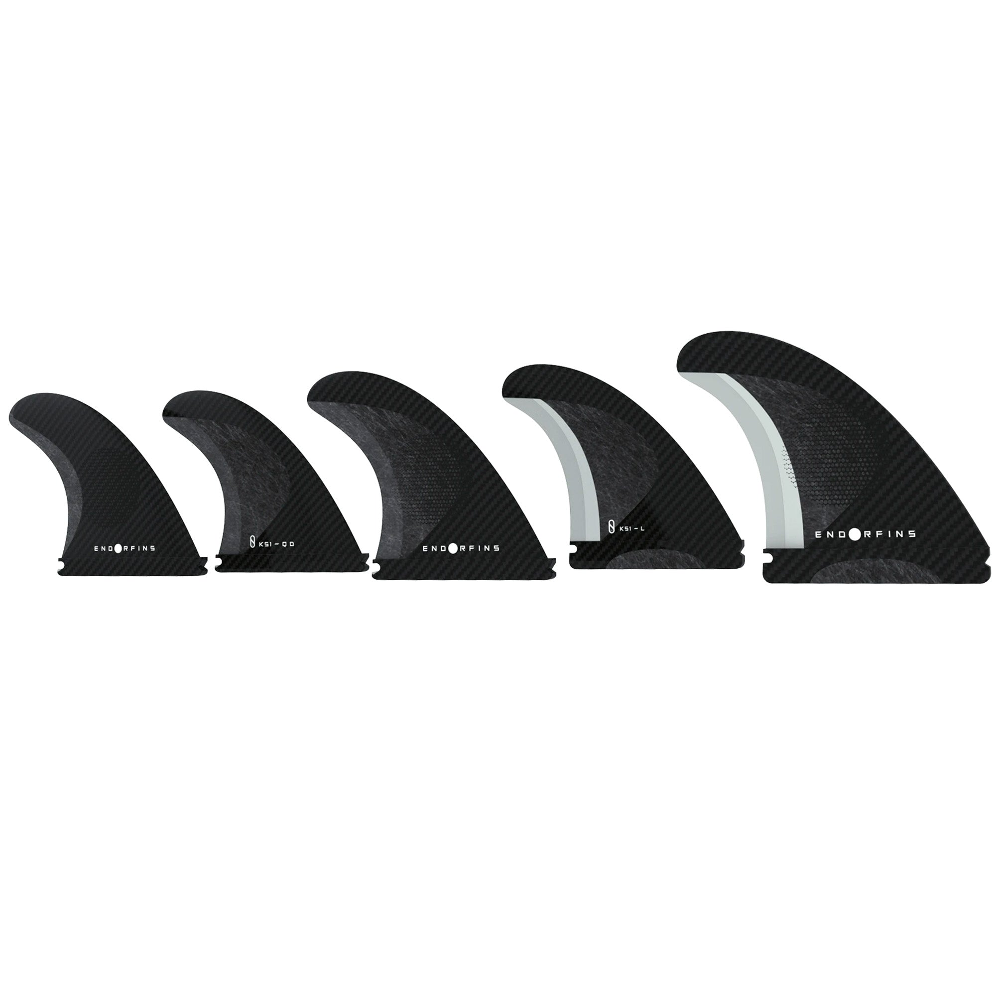 Endorfins Slater KS1 Large Five Surfboard Fins - Futures