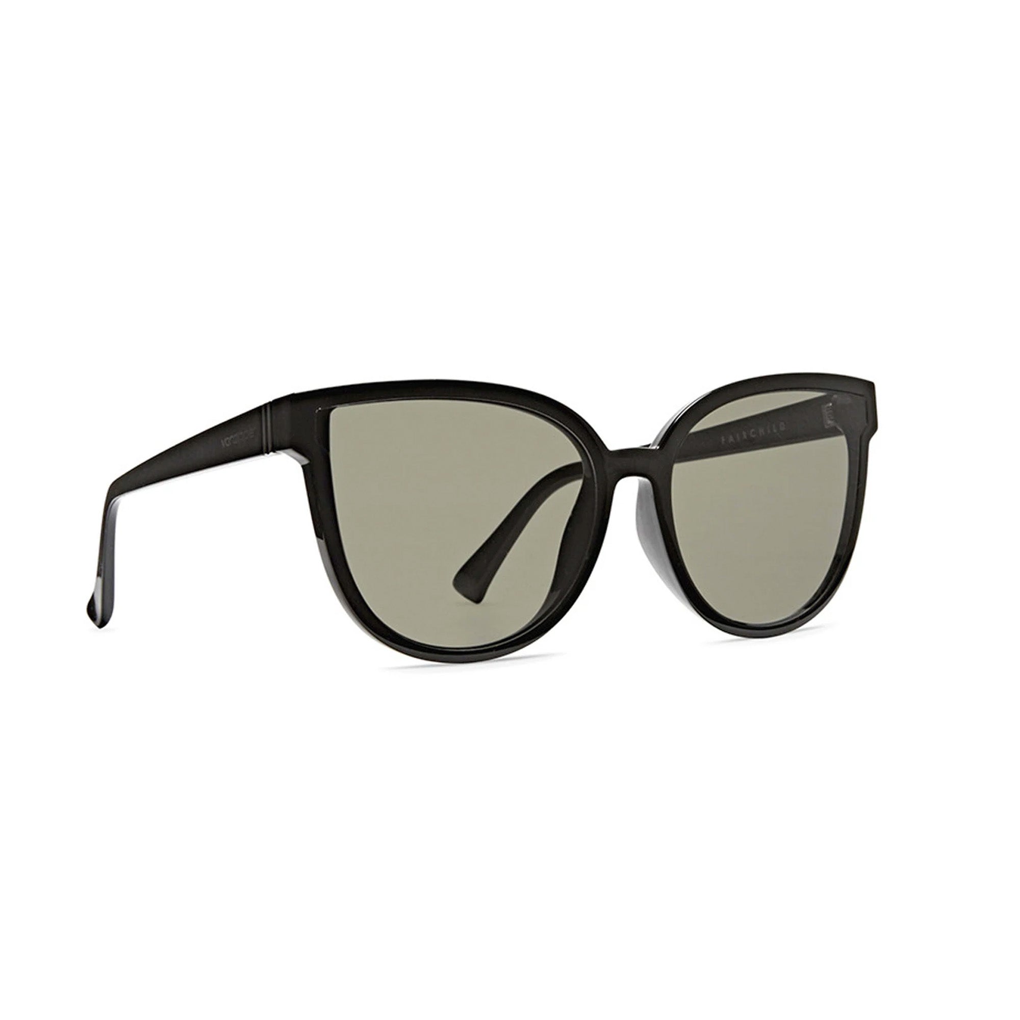 VonZipper Fairchild Women's Sunglasses - Black Gloss/Vintage Grey