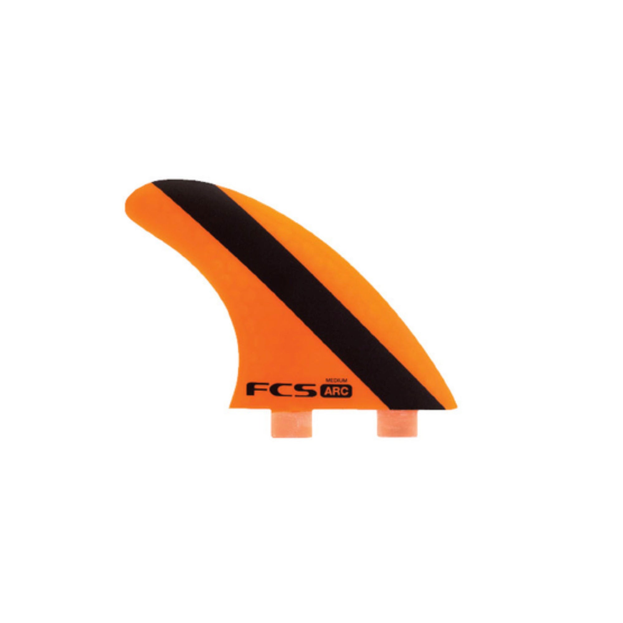 FCS I ARC Perfromance Core Tri Surfboard Fins - Medium/Orange