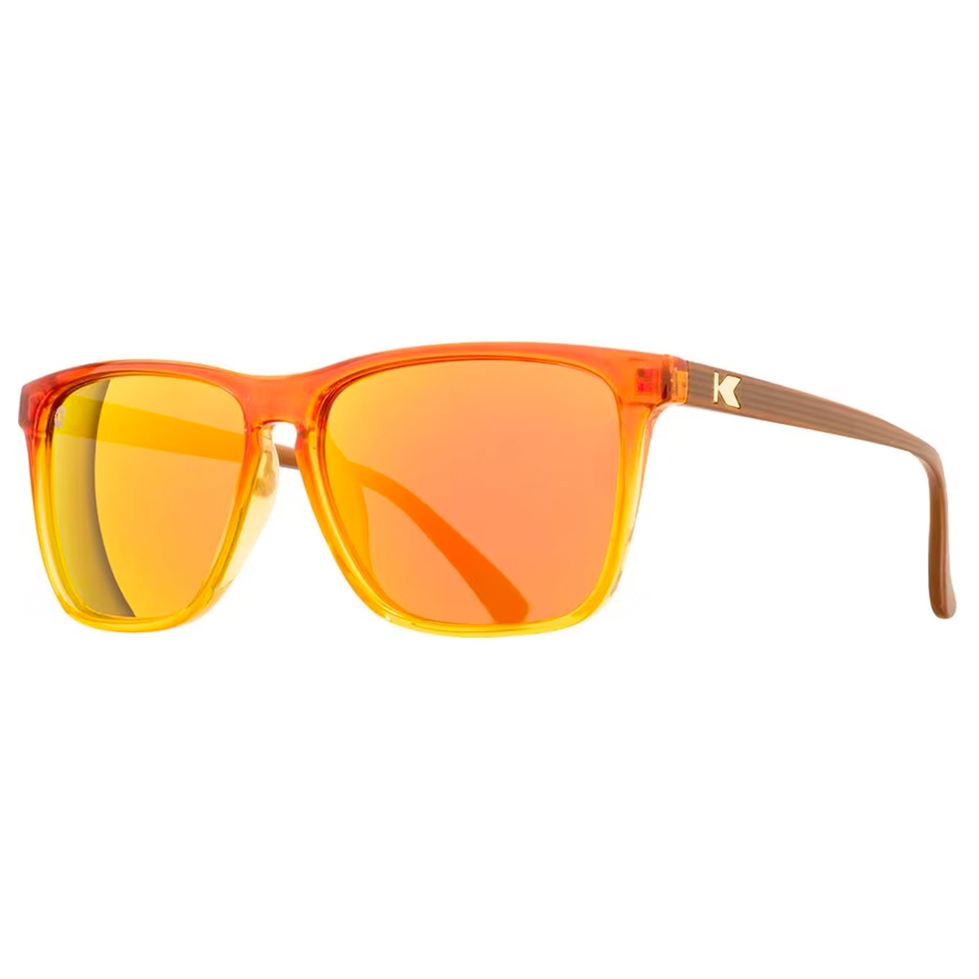 Knockaround Fast Lanes Men's Sunglasses - Firewood Polarized